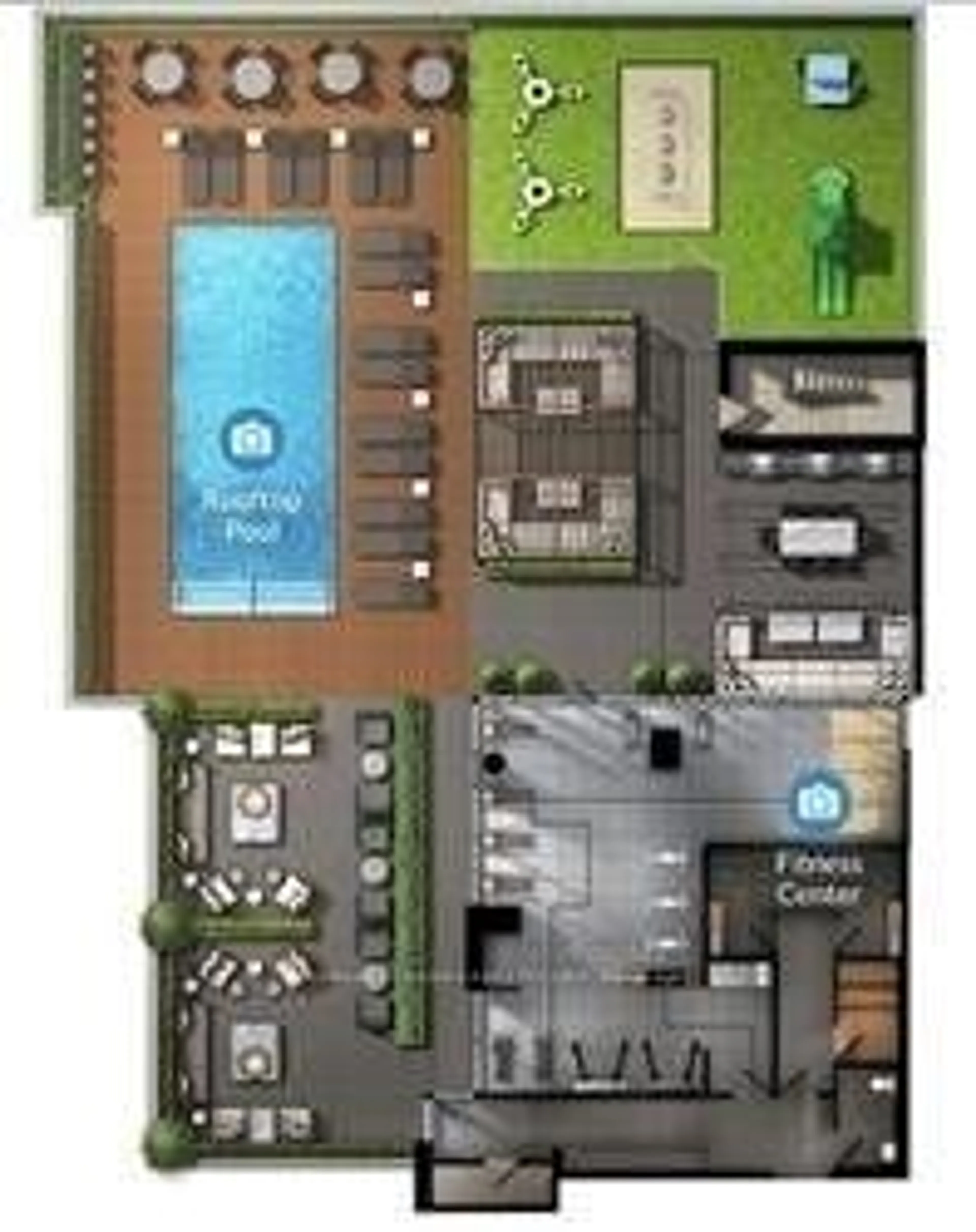 Floor plan for 4800 Highway 7 Rd #313, Vaughan Ontario L4L 1H8