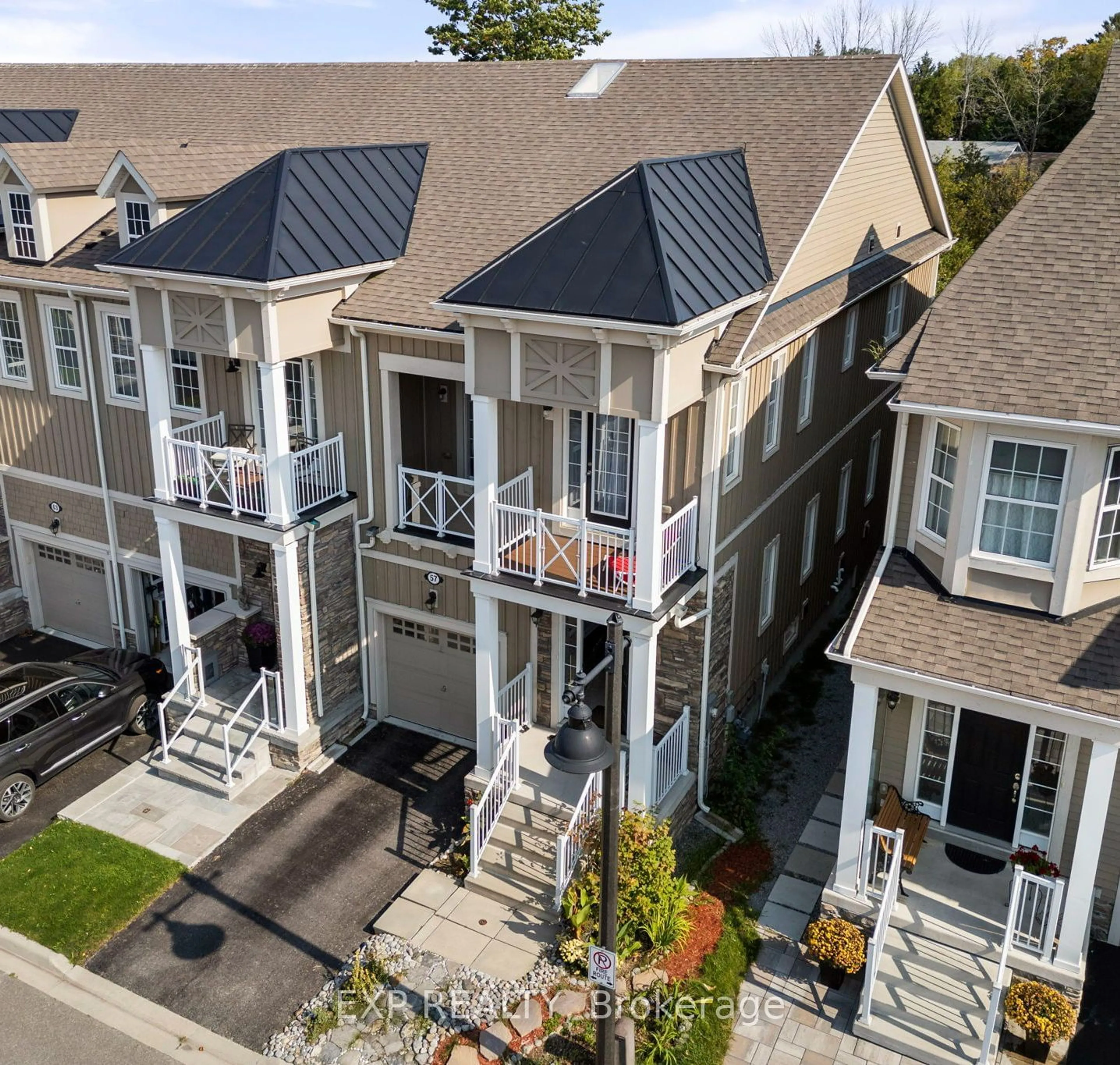 A pic from exterior of the house or condo, the front or back of building for 57 Courting House Pl, Georgina Ontario L0E 1L0