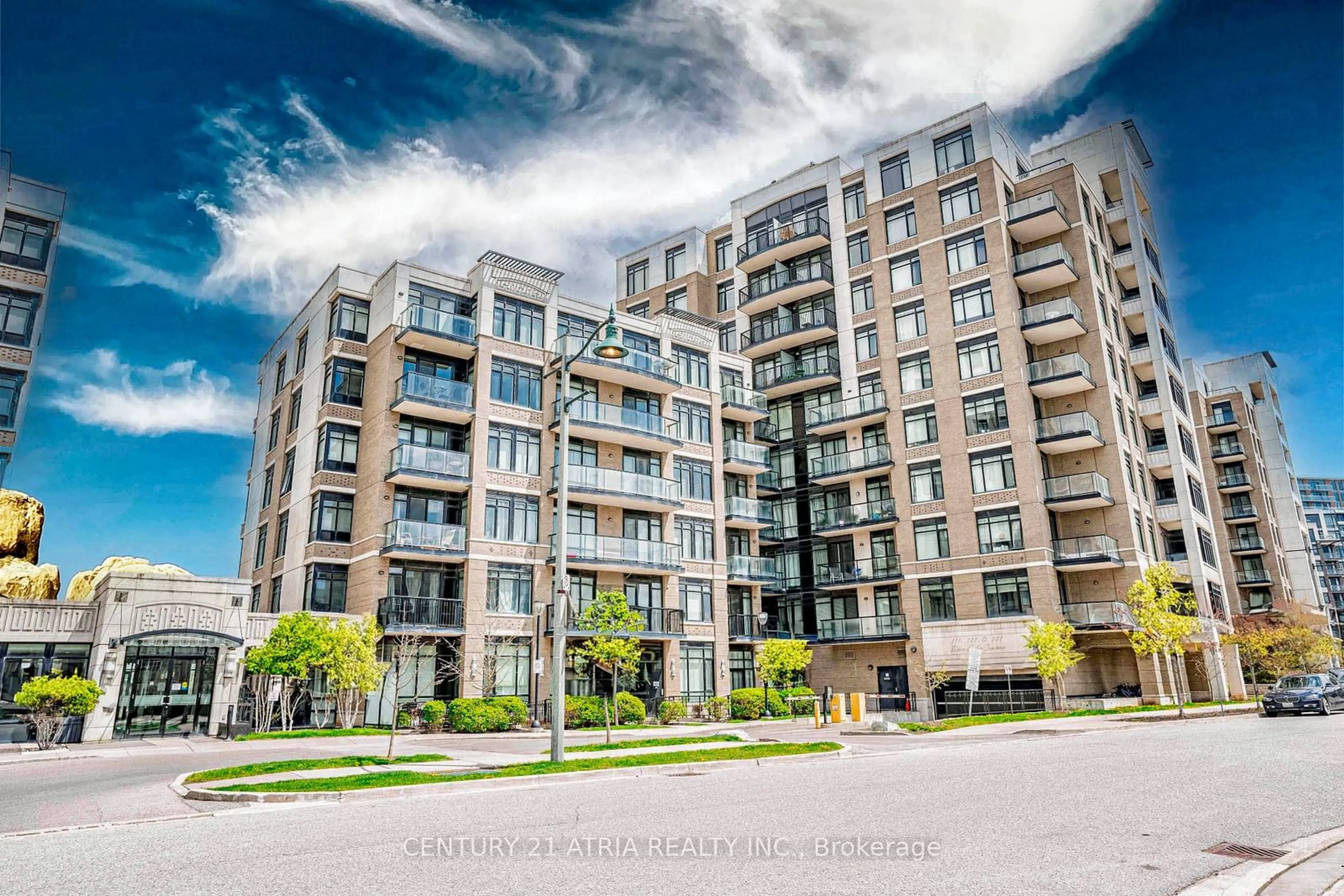 A pic from exterior of the house or condo for 131 Upper Duke Cres #402, Markham Ontario L6G 0C9