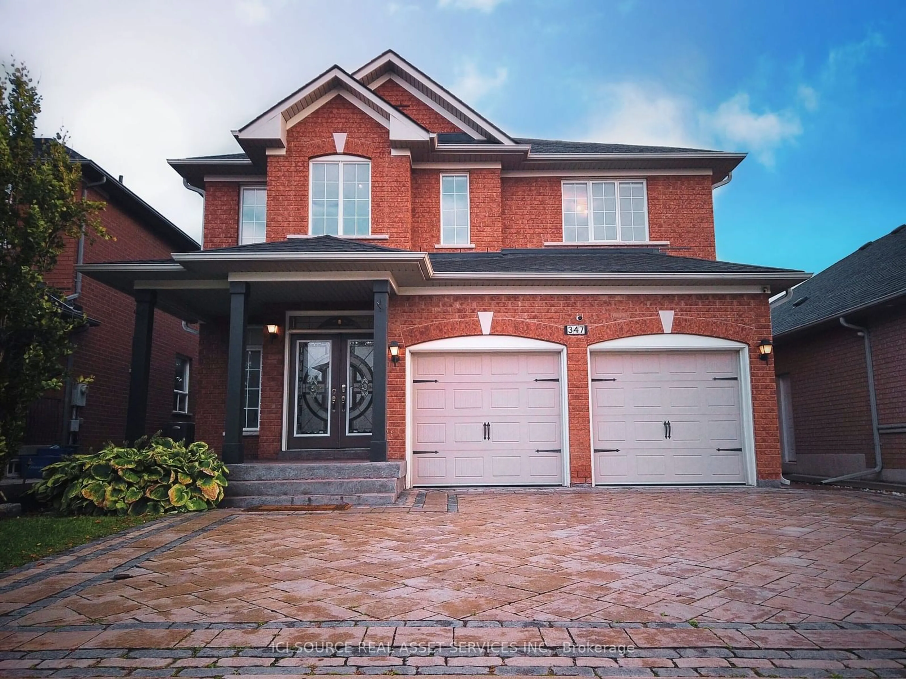 Home with brick exterior material for 347 Sonoma Blvd, Vaughan Ontario L4H 1R7