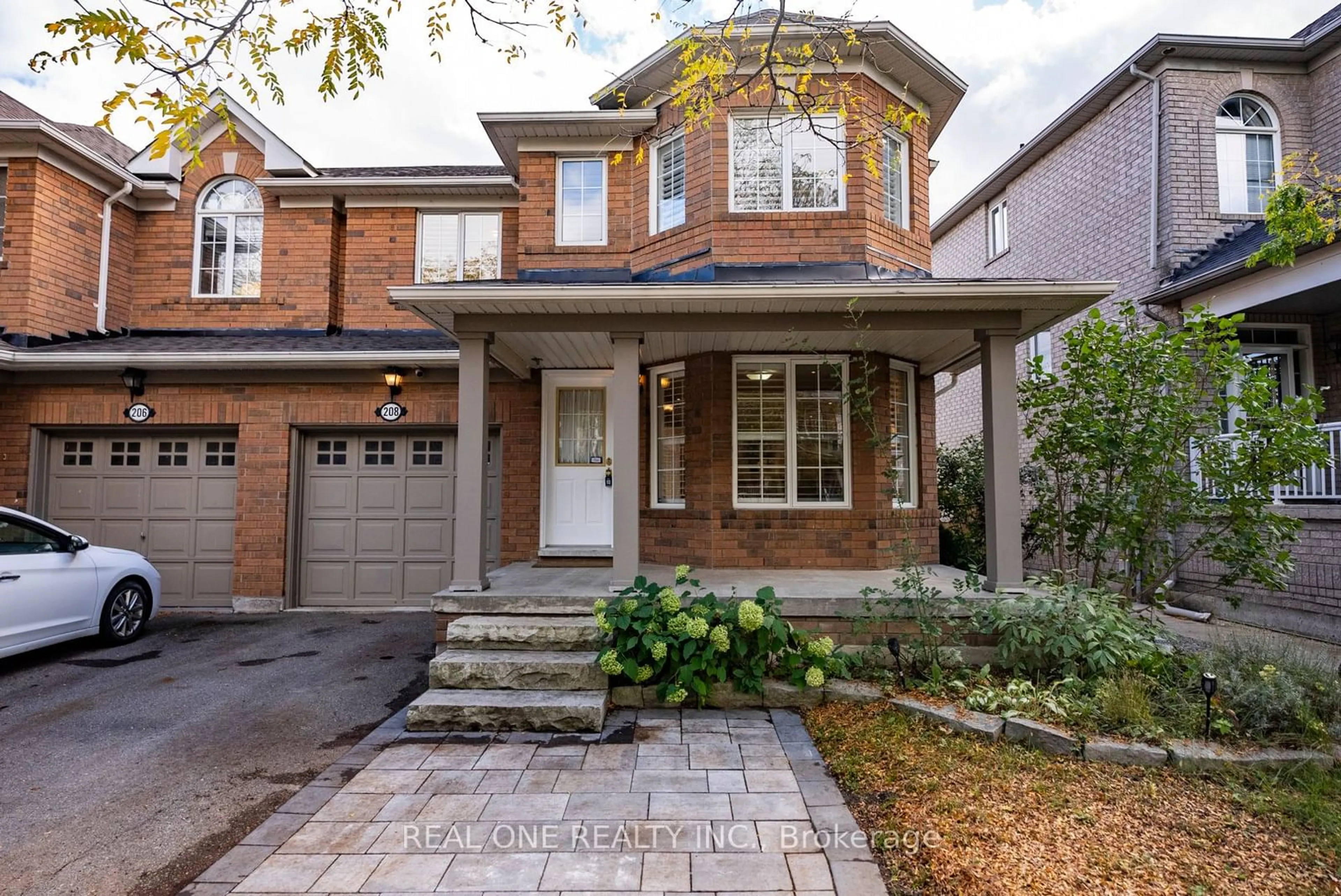 Home with brick exterior material for 208 Equator Cres, Vaughan Ontario L6A 2Y2