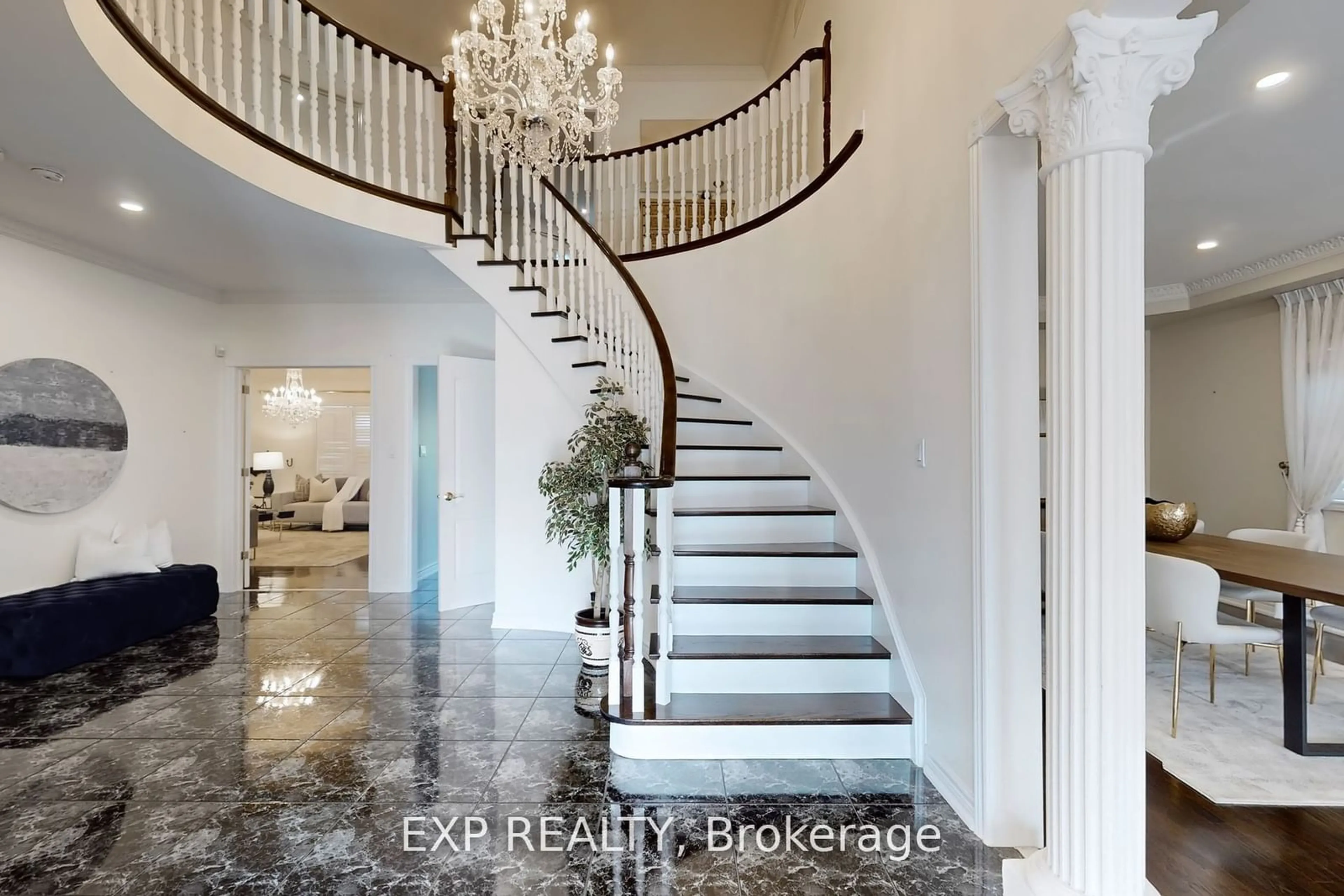 Indoor entryway, ceramic floors for 53 Alpha Crt, Vaughan Ontario L4L 8Y2