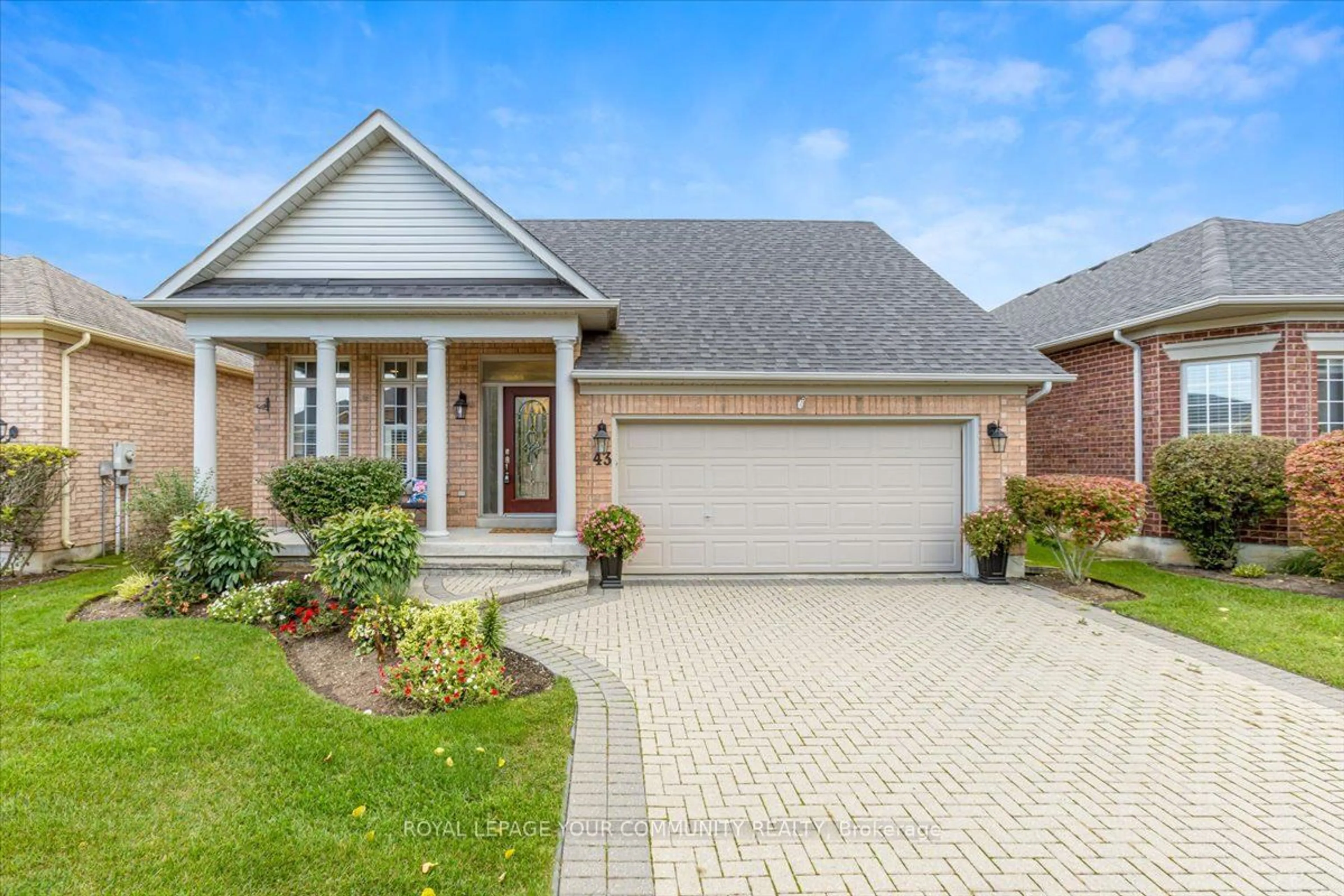 Home with brick exterior material for 43 Bobby Locke Lane, Whitchurch-Stouffville Ontario L4A 1R4