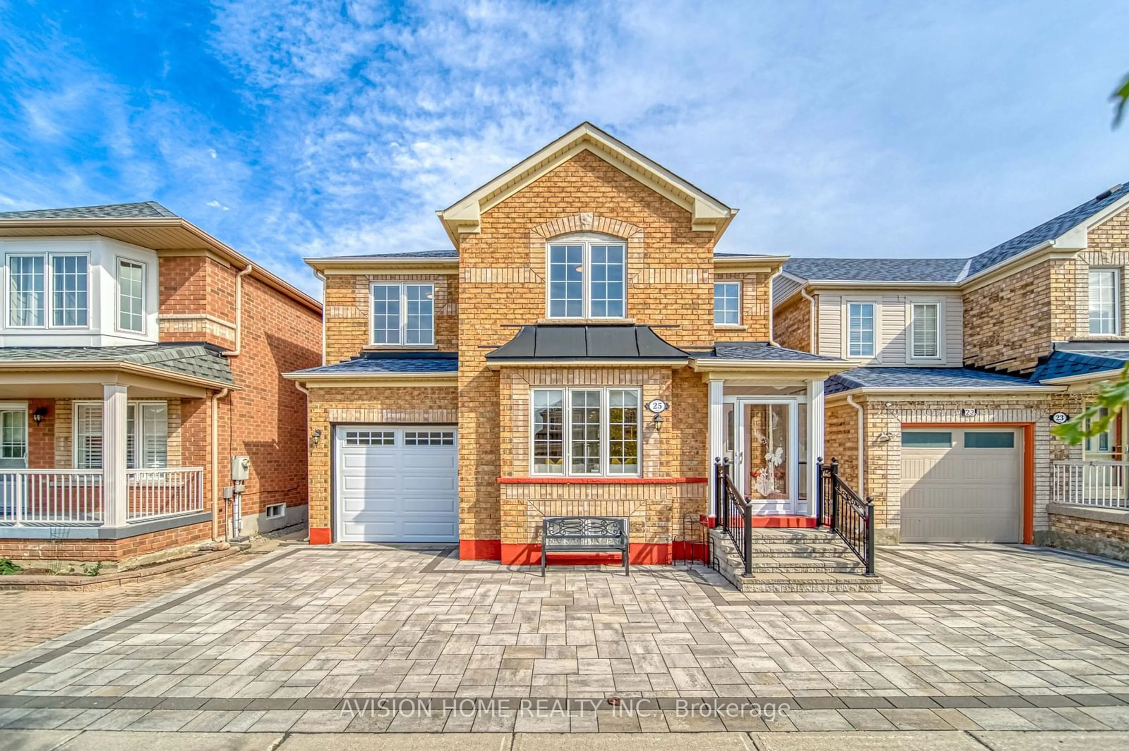 Home with brick exterior material for 25 William Grant Rd, Markham Ontario L6E 1R8