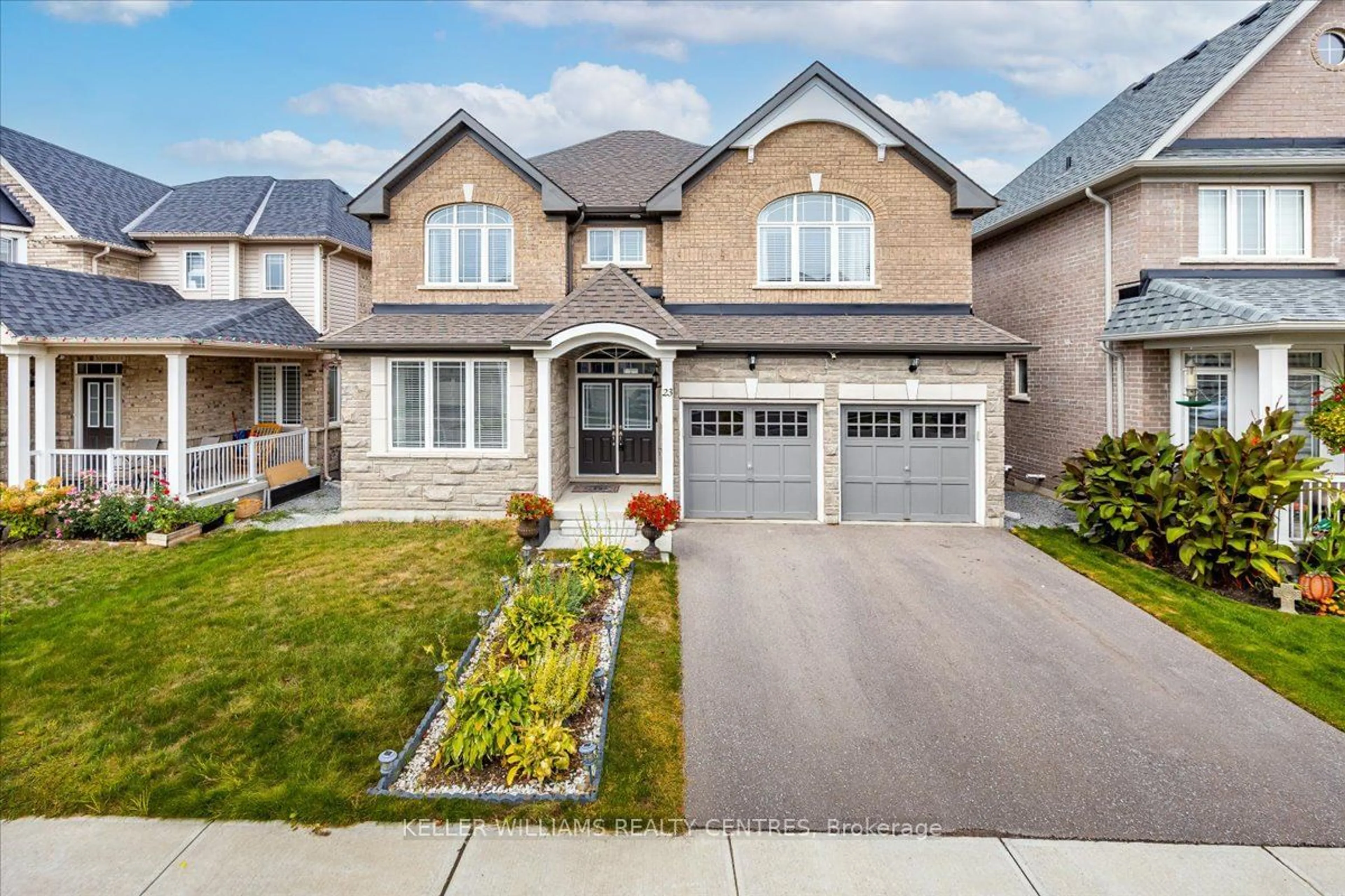 Frontside or backside of a home, the street view for 23 Terrell Ave, Georgina Ontario L4P 0C8