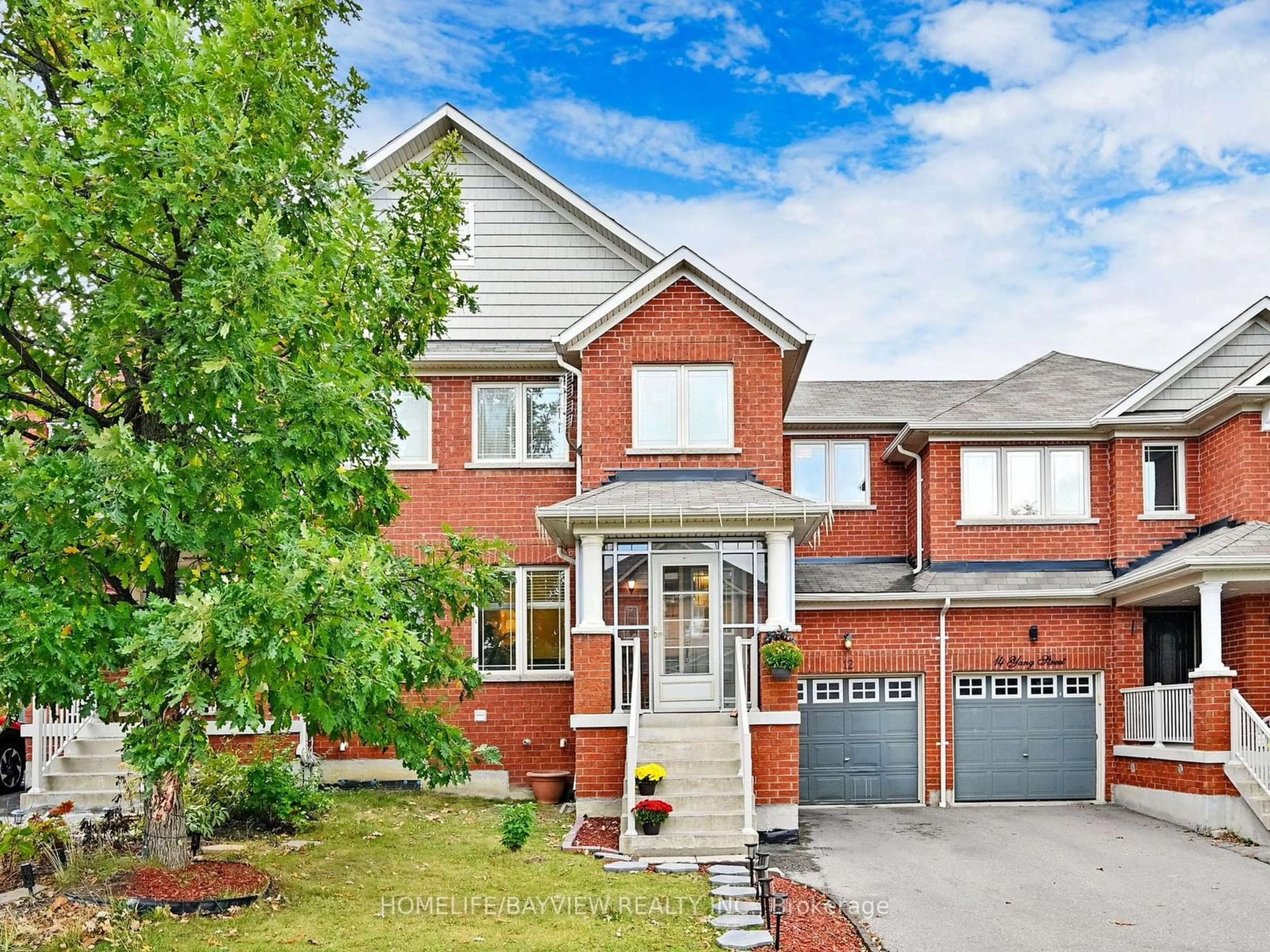 Home with brick exterior material for 12 Yang St, Richmond Hill Ontario L4E 0M6