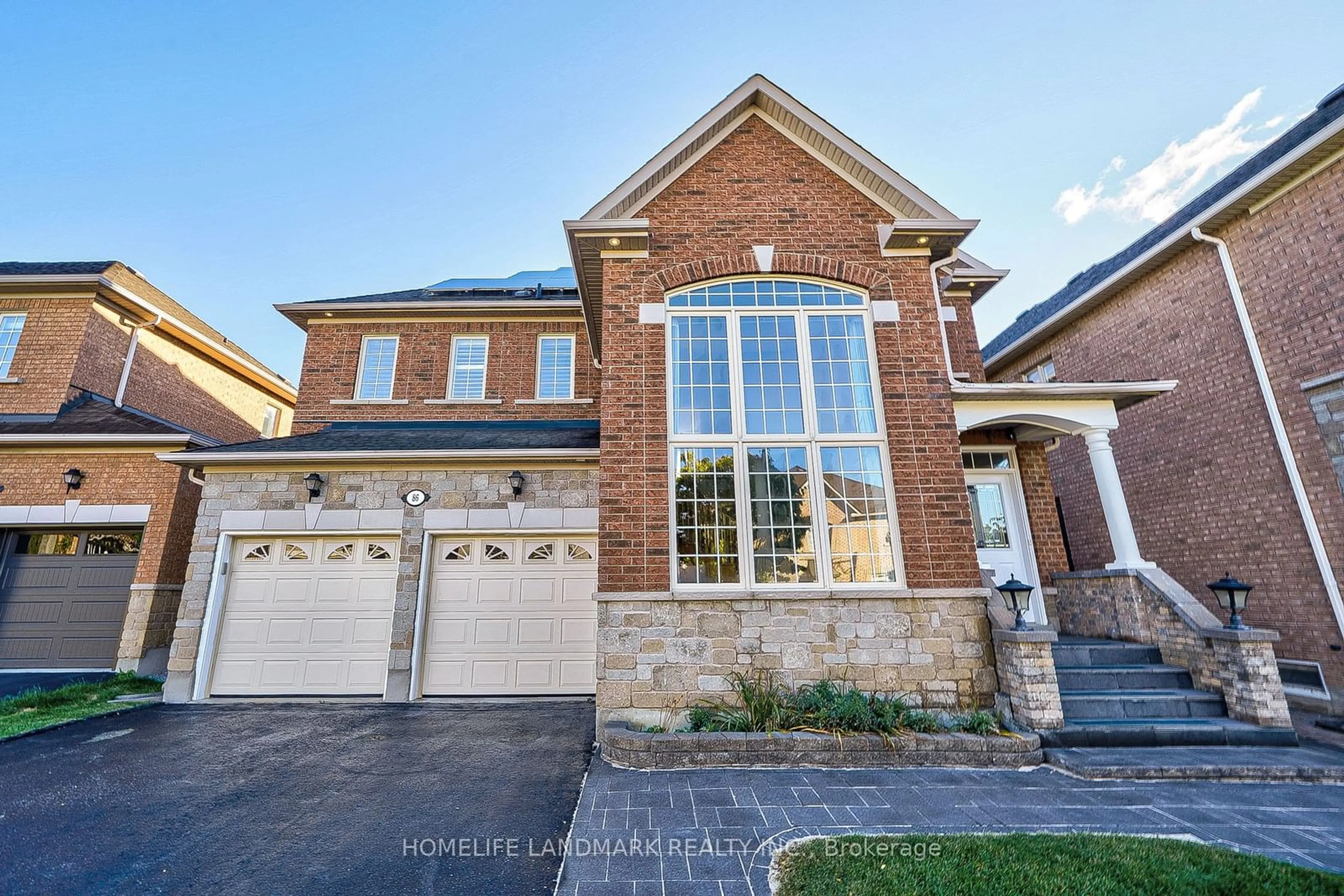 Home with brick exterior material for 86 Heathfield Ave, Markham Ontario L6C 3C1