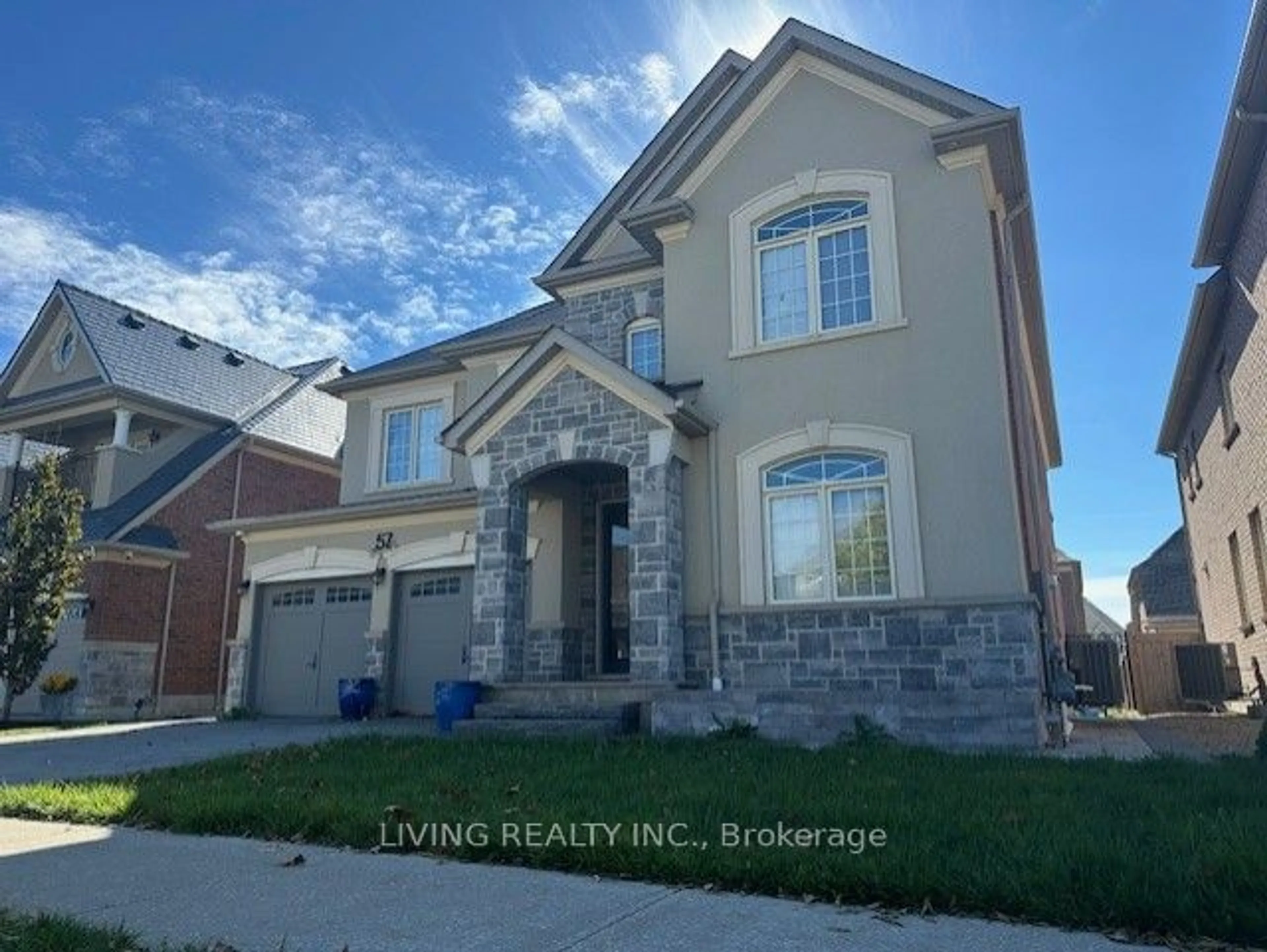 Home with brick exterior material for 57 Bladerson Dr, Vaughan Ontario L4H 3N5