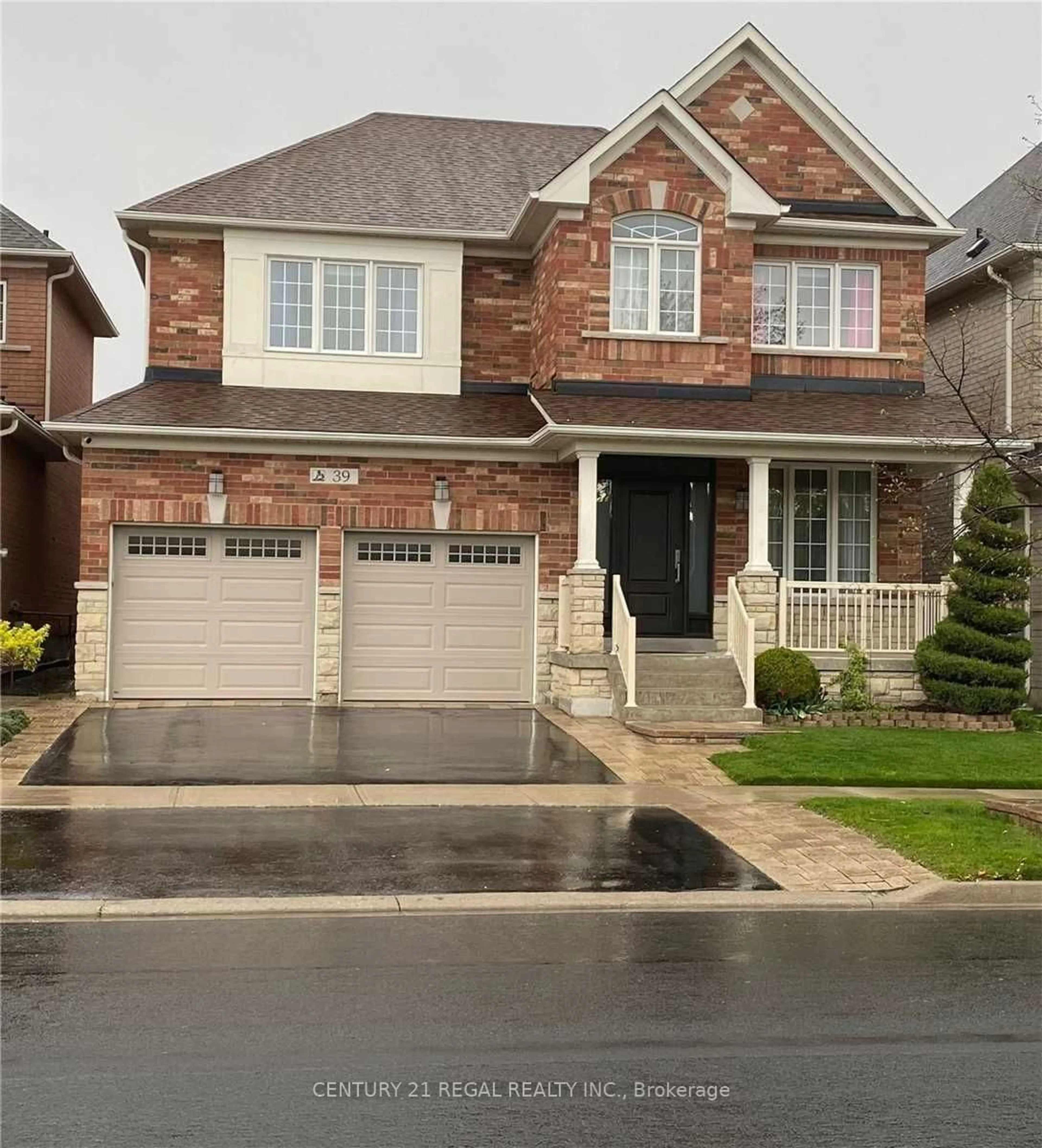 Frontside or backside of a home, the street view for 39 Boswell Rd, Markham Ontario L6B 0G1