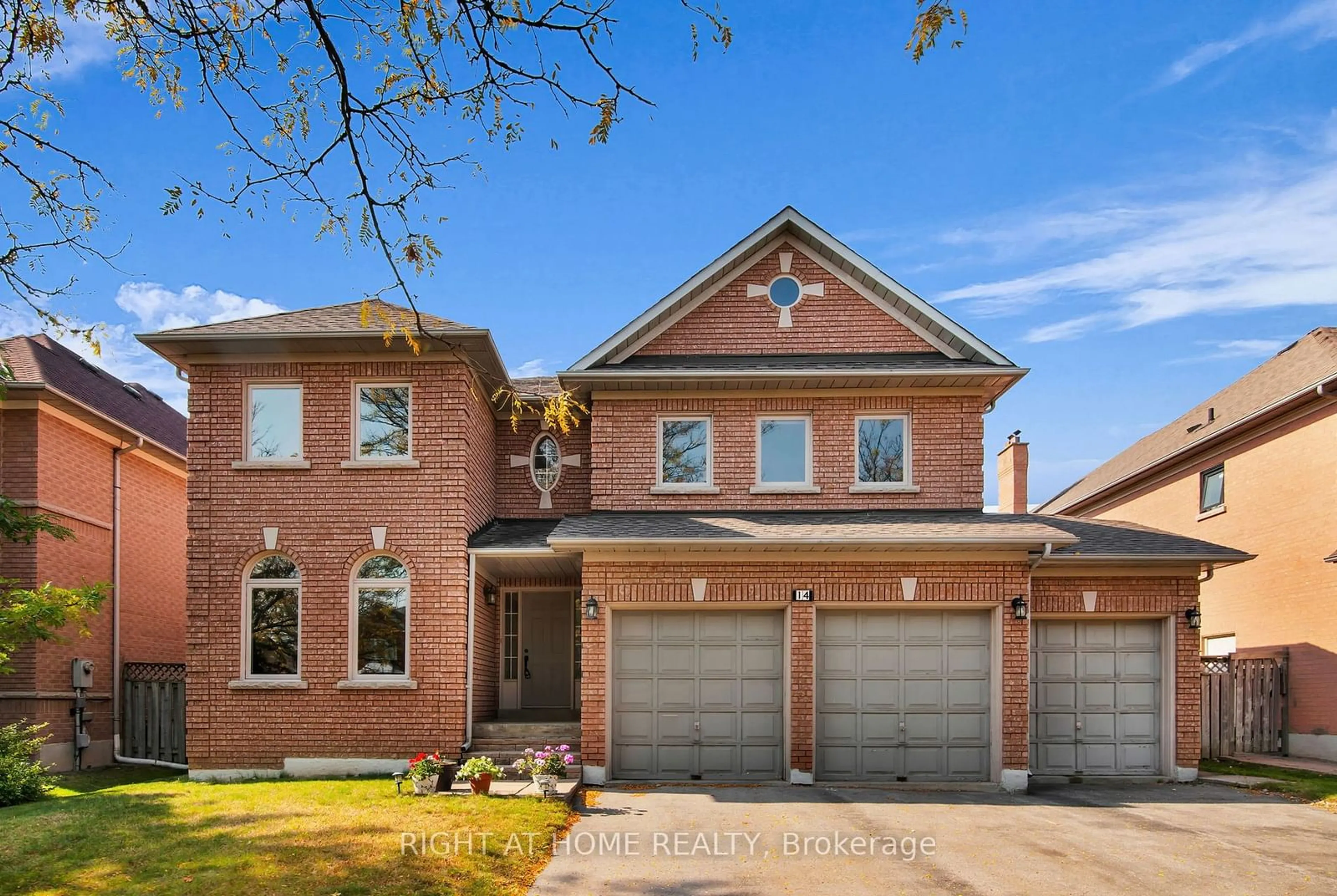 Home with brick exterior material for 14 Fern Ave, Richmond Hill Ontario L4B 3R6