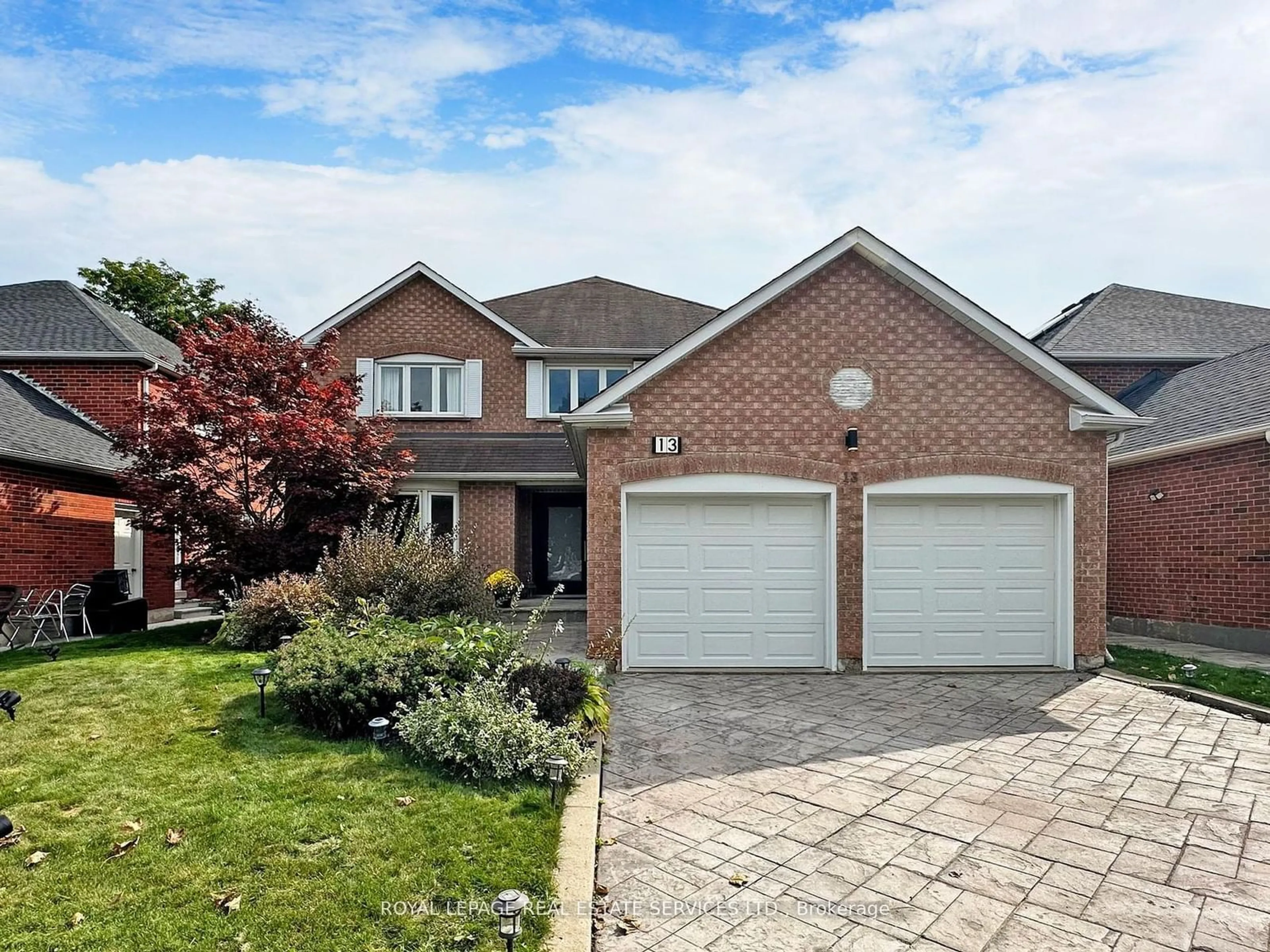 Home with brick exterior material for 13 Beasley Dr, Richmond Hill Ontario L4C 7Z3