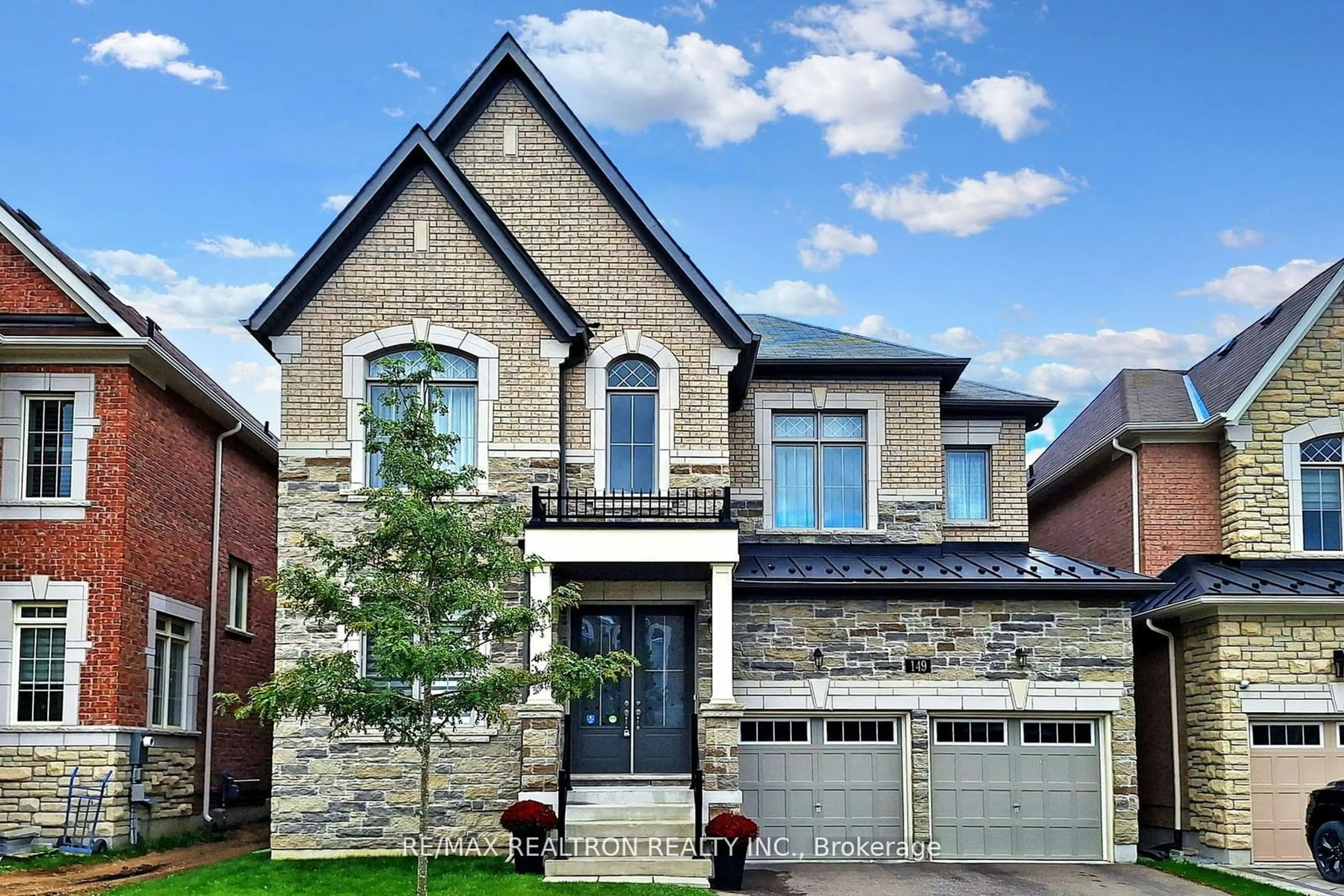 Home with brick exterior material for 149 Conklin Cres, Aurora Ontario L4G 0Z2