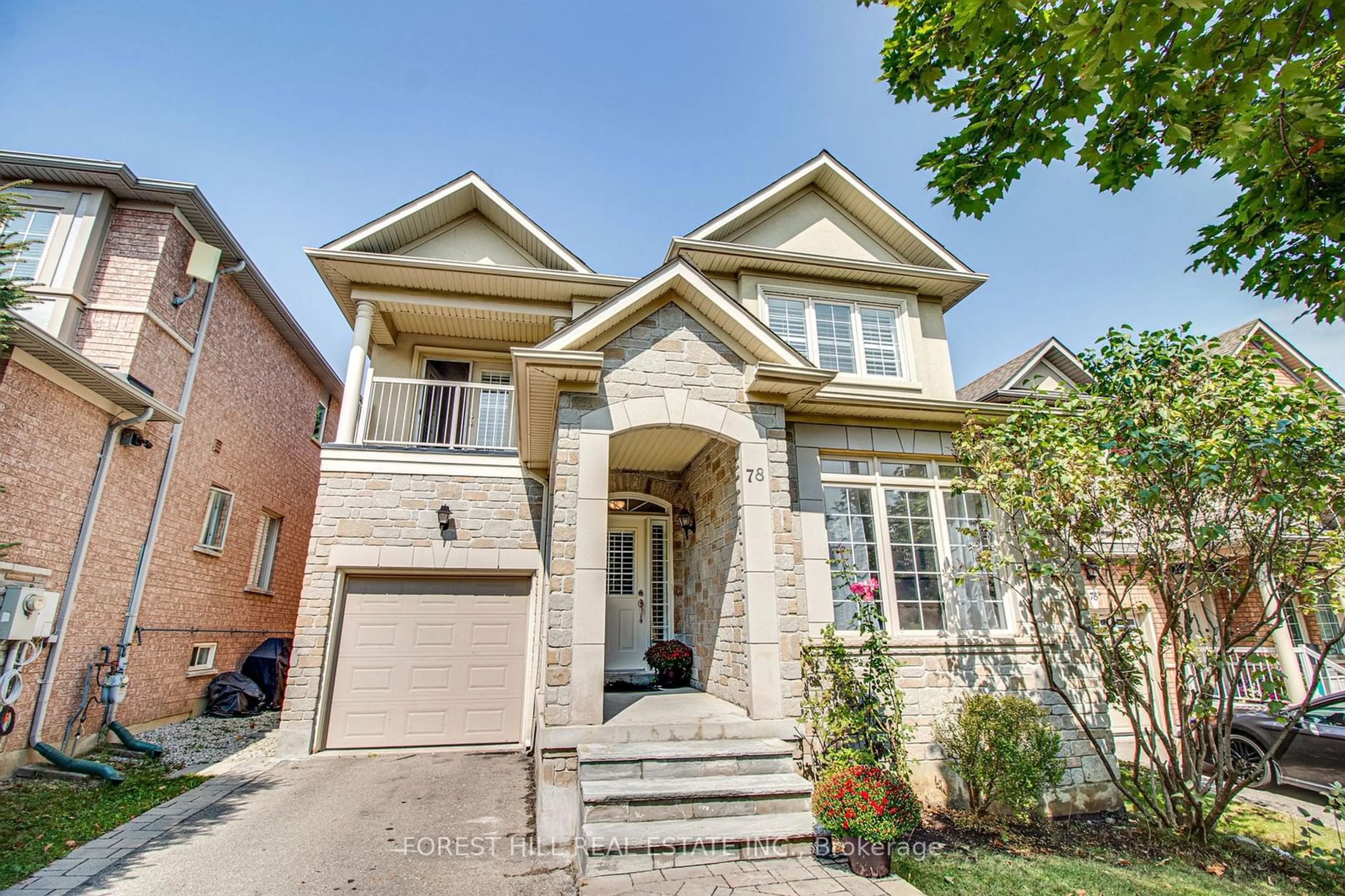 Home with brick exterior material for 78 Chardonnay Dr, Vaughan Ontario L4J 8S4