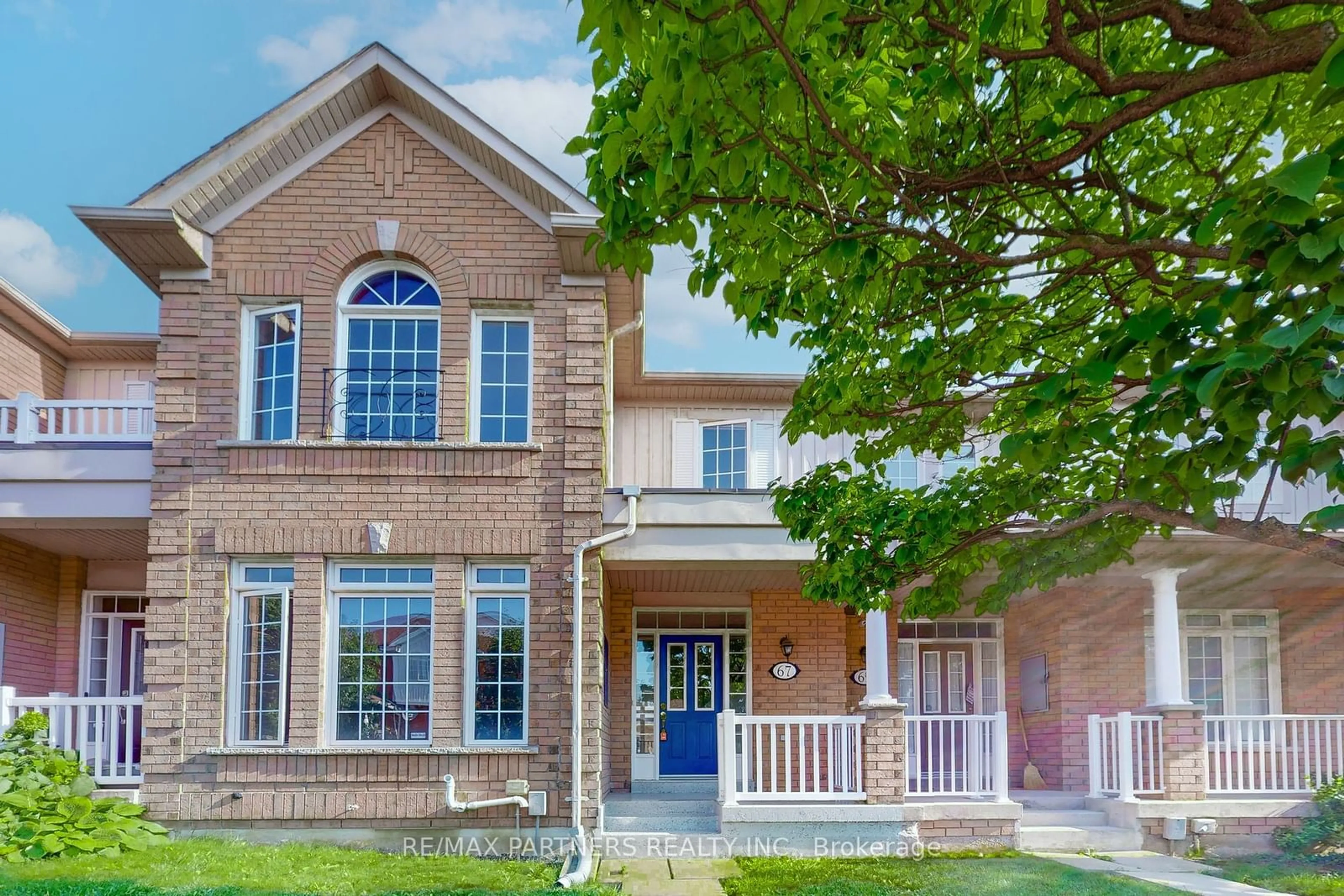 Home with brick exterior material for 67 Irish Rose Dr, Markham Ontario L6C 2J6