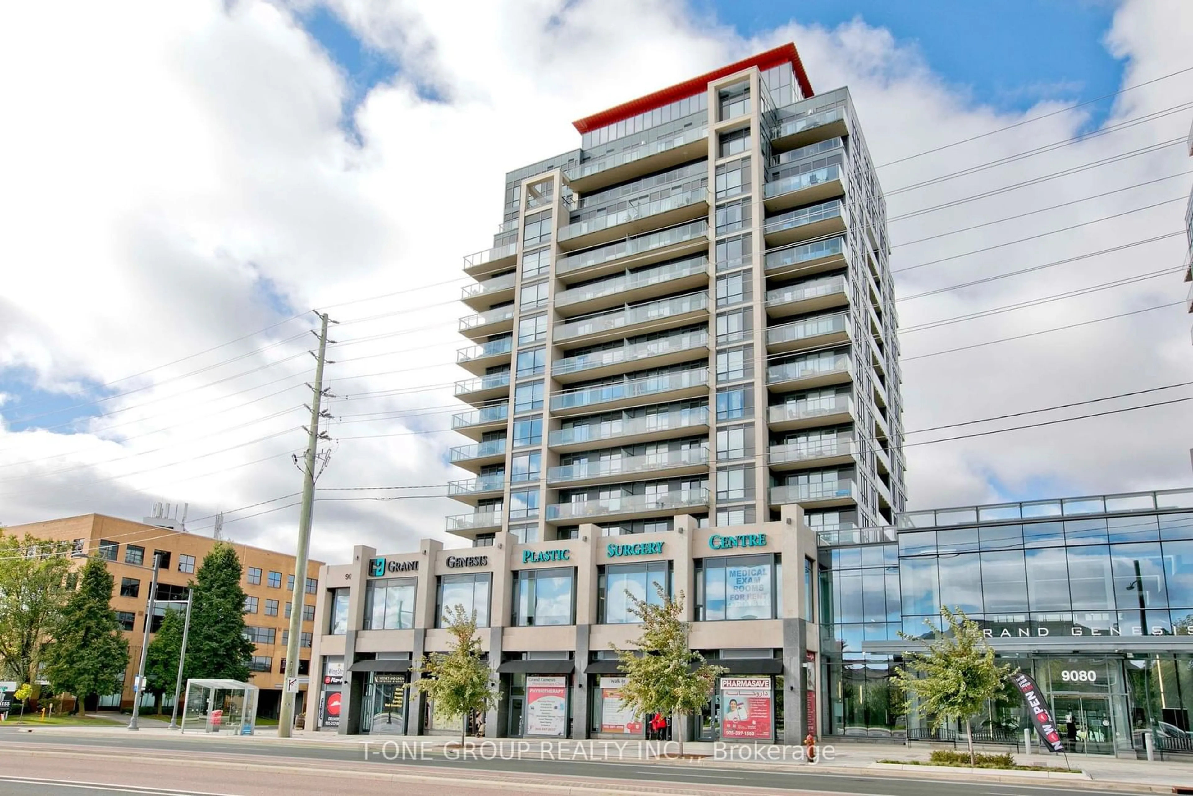 A pic from exterior of the house or condo, the front or back of building for 9088 Yonge St #316A, Richmond Hill Ontario L4C 0Y6