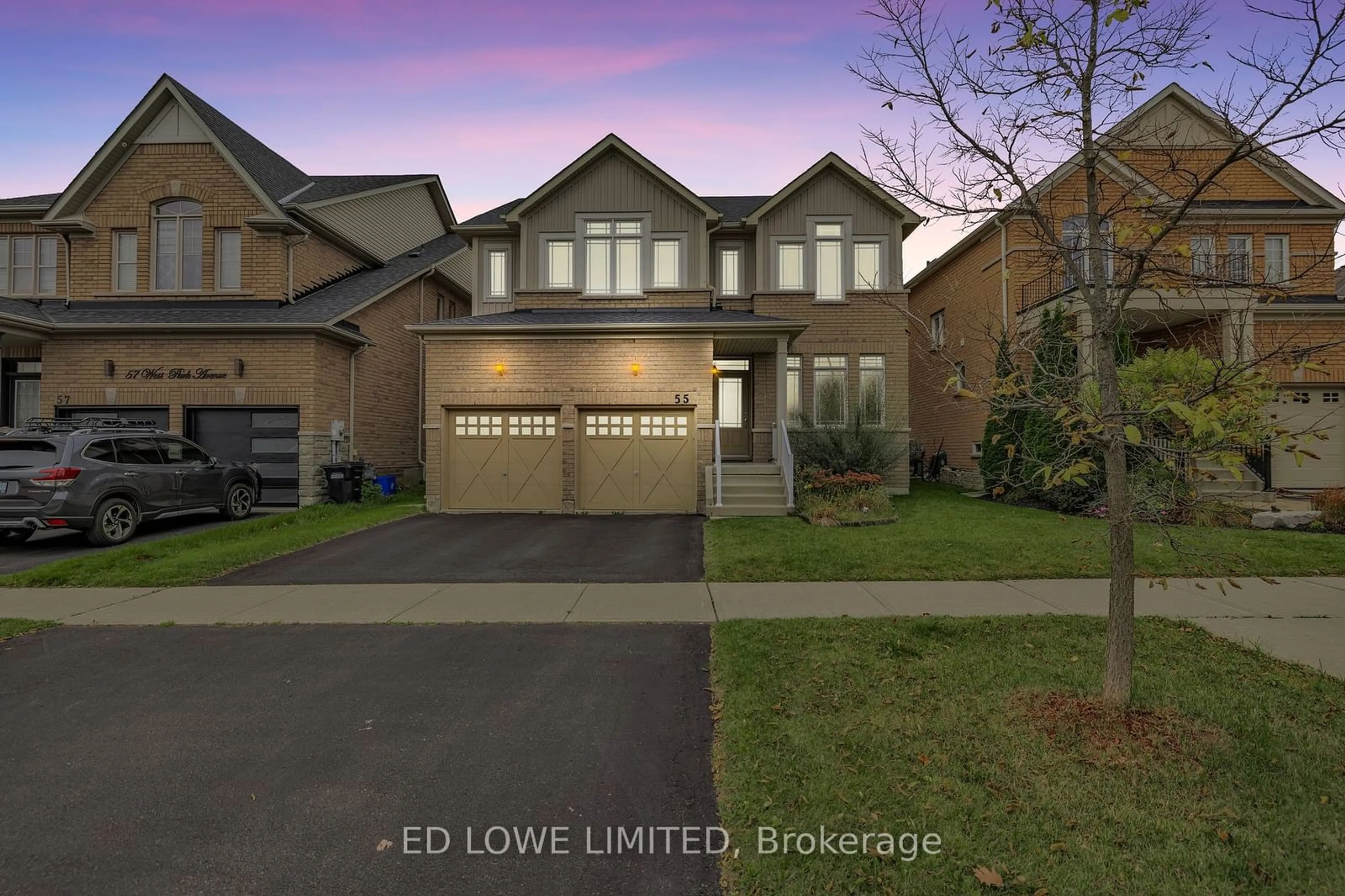 Frontside or backside of a home, cottage for 55 West Park Ave, Bradford West Gwillimbury Ontario L3Z 0A6