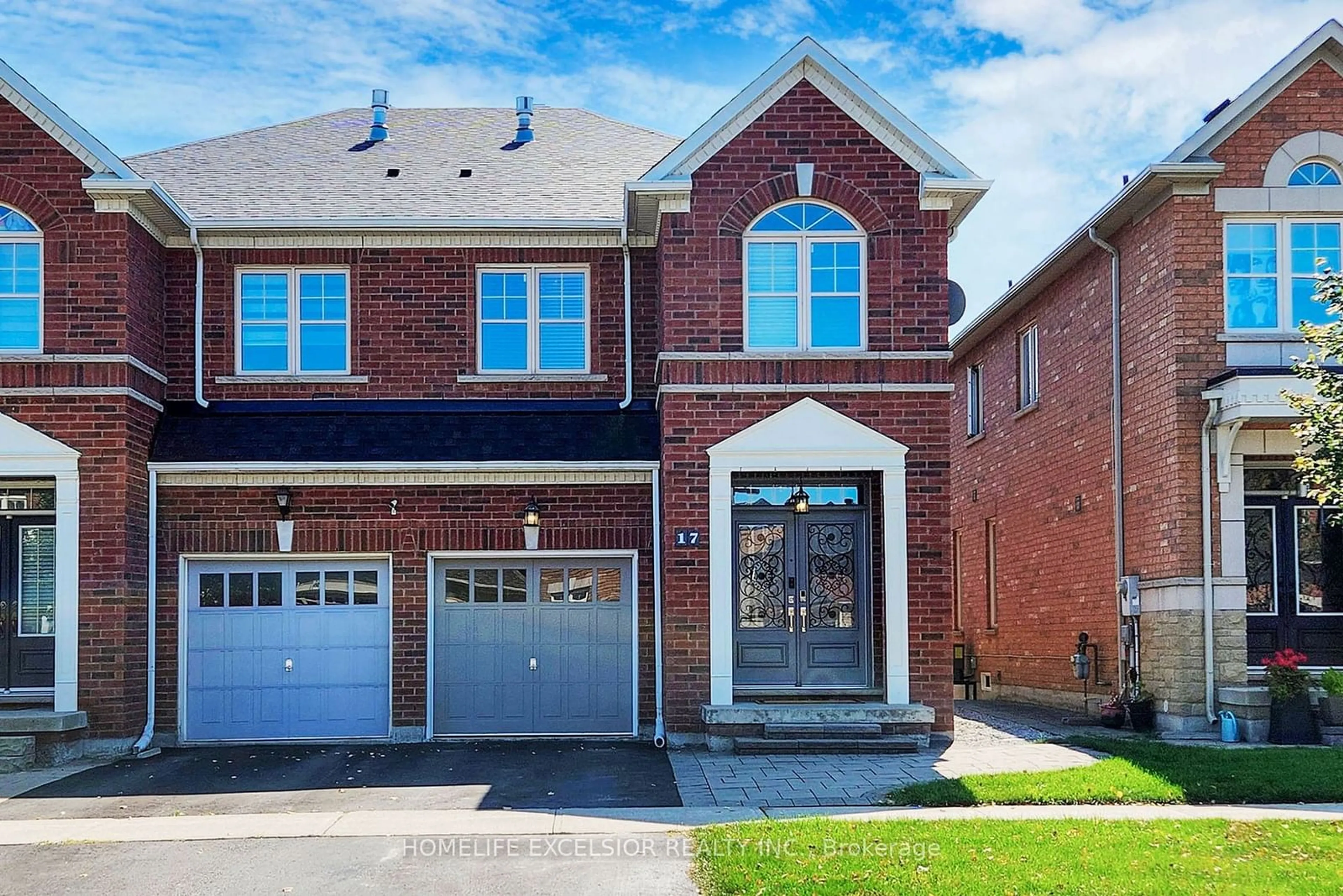 Home with brick exterior material for 17 Princess Diana Dr, Markham Ontario L6C 0G7