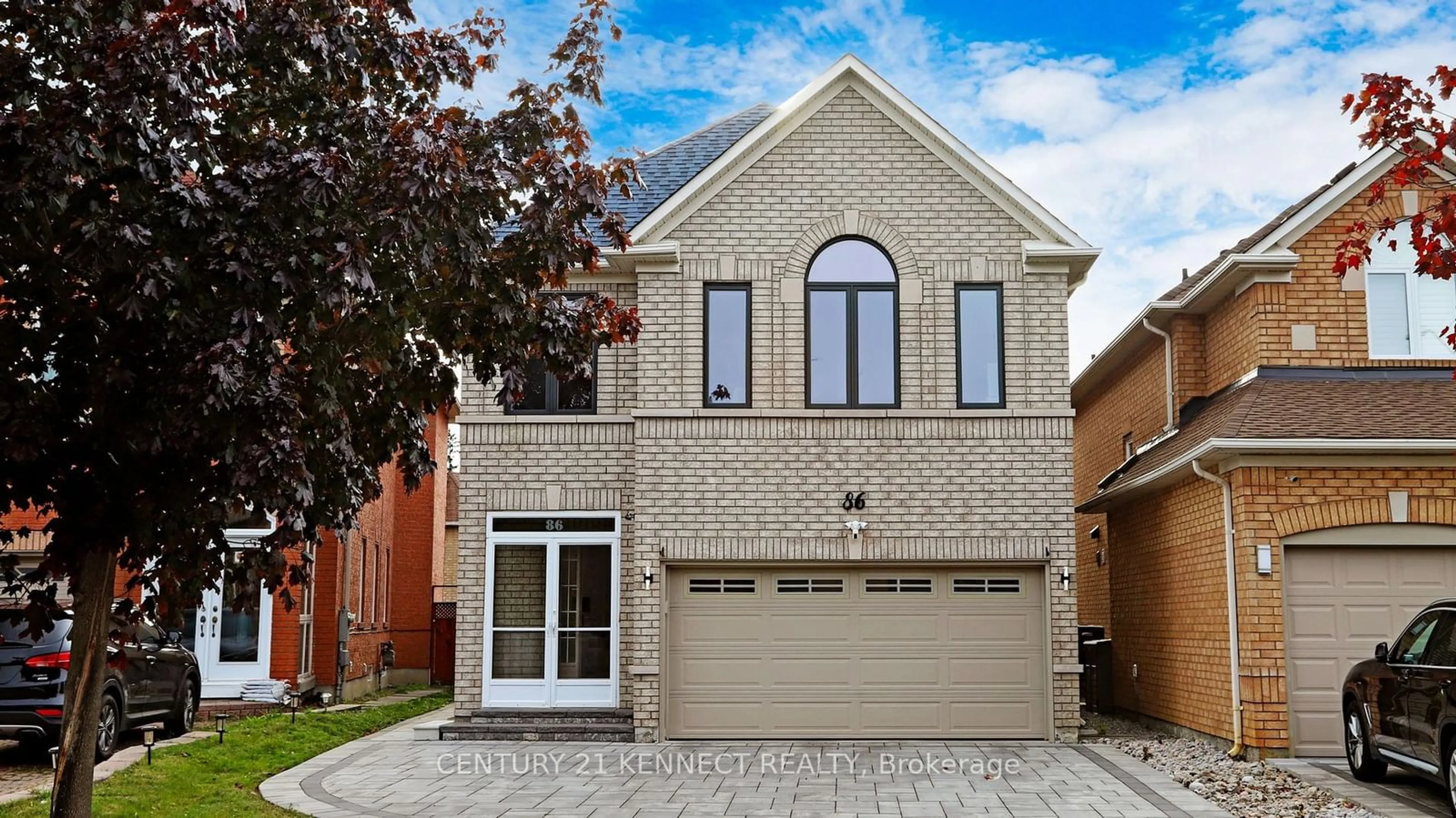 Home with brick exterior material for 86 Sapphire Dr, Richmond Hill Ontario L4S 2E6