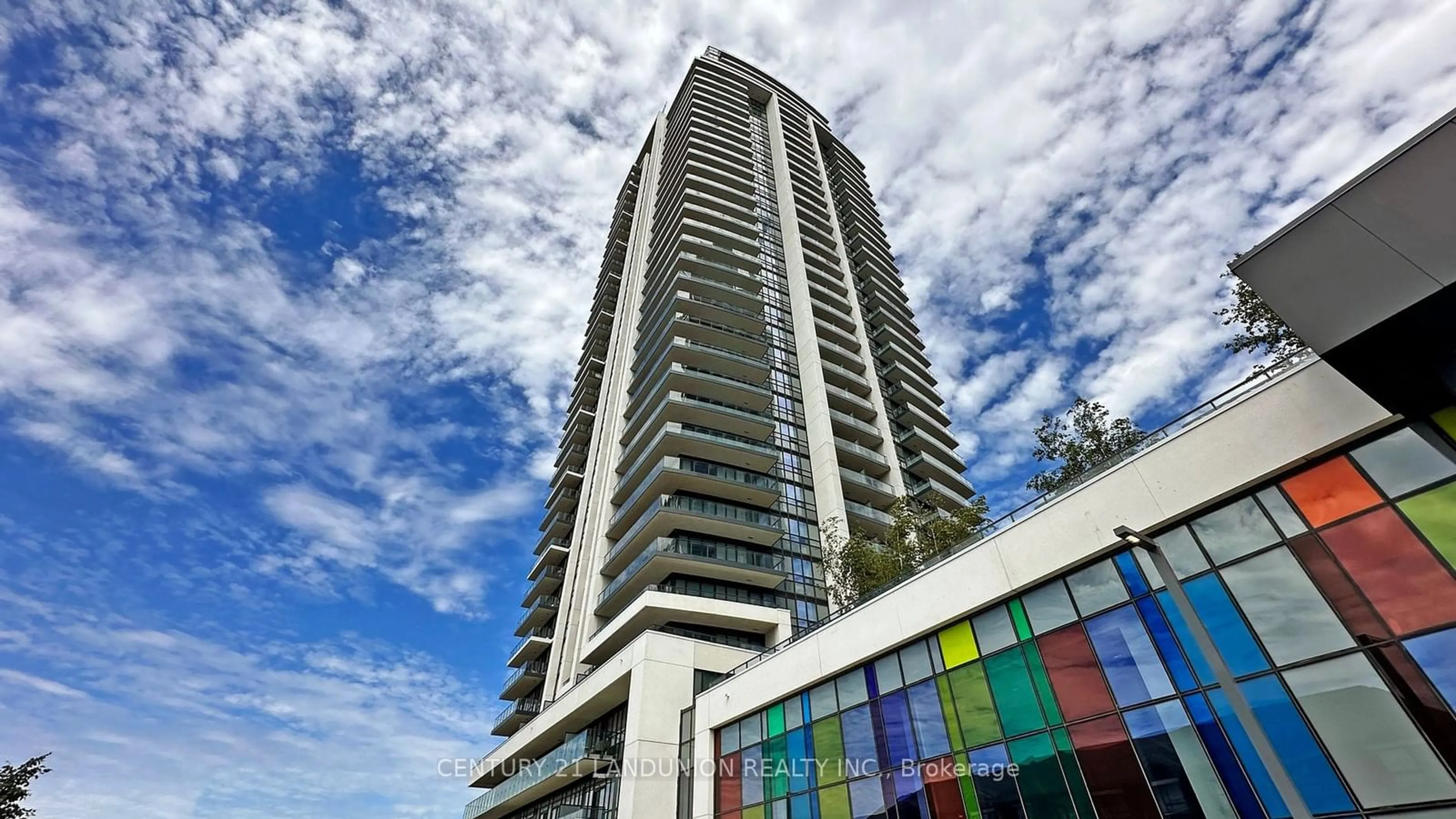 A pic from exterior of the house or condo, the front or back of building for 12 Gandhi Lane #1710, Markham Ontario L3T 0G8