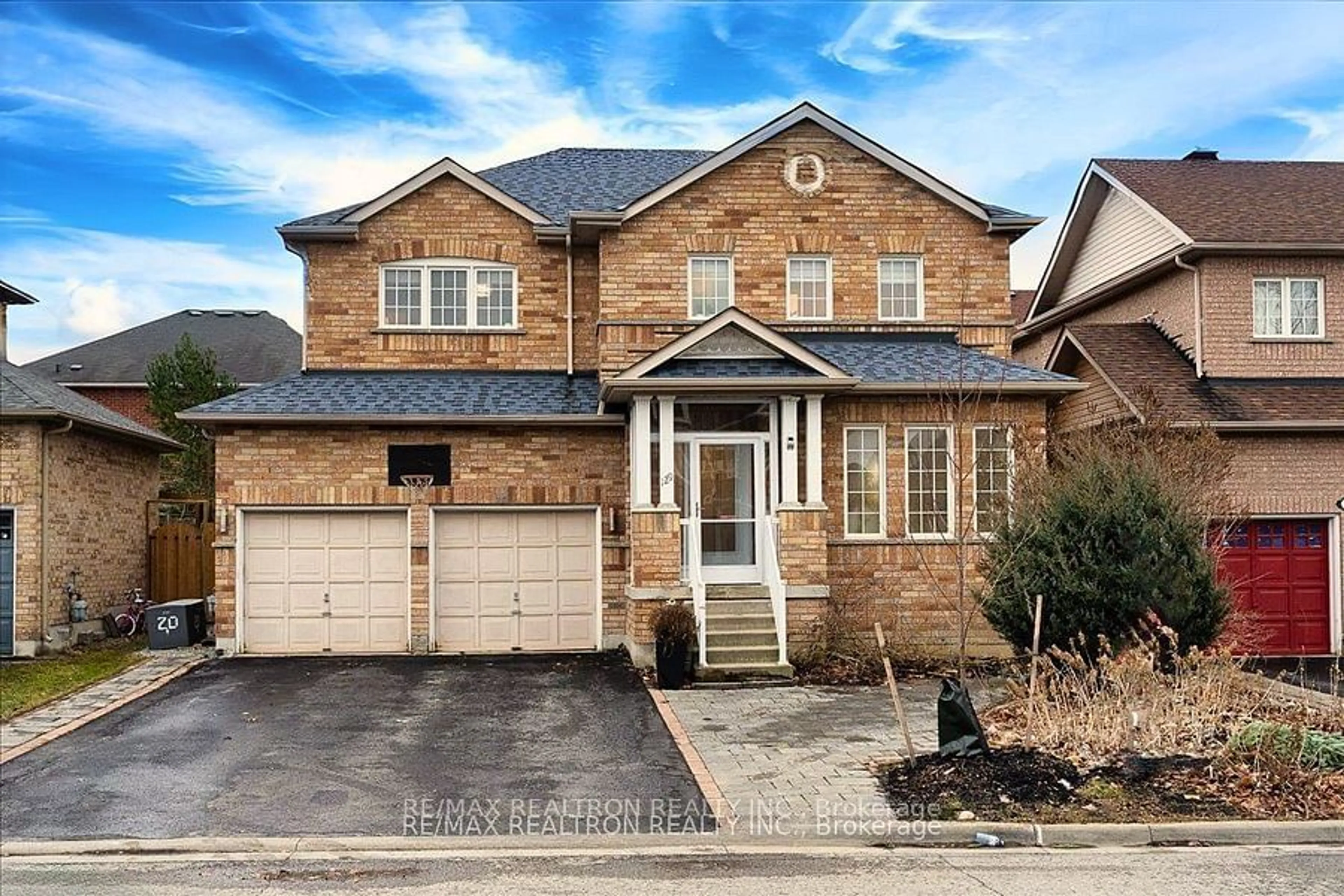 Home with brick exterior material for 129 Flagstone Way, Newmarket Ontario L3X 2Z8