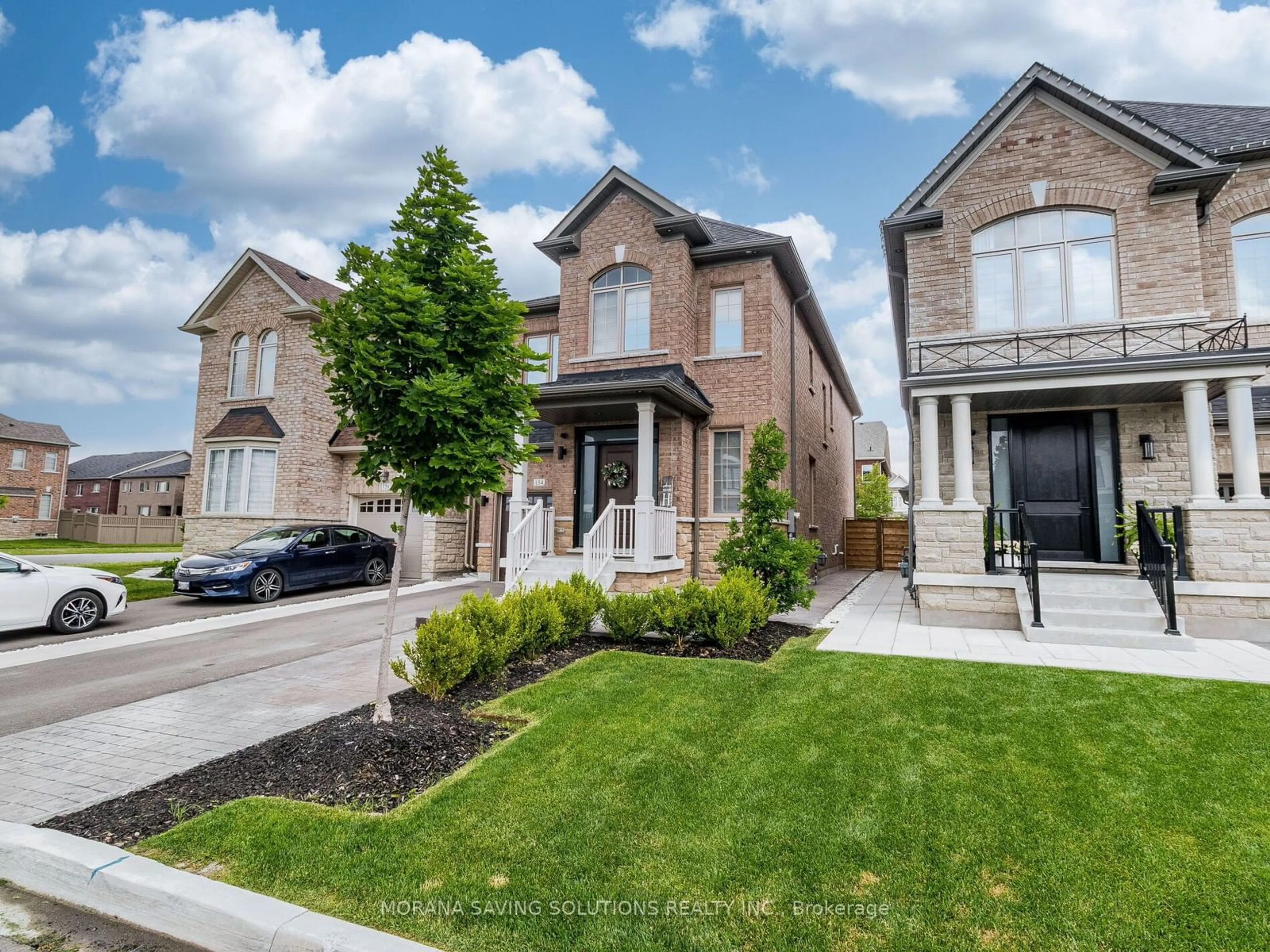 Home with brick exterior material for 154 Alistair Cres, Vaughan Ontario L4H 4T7