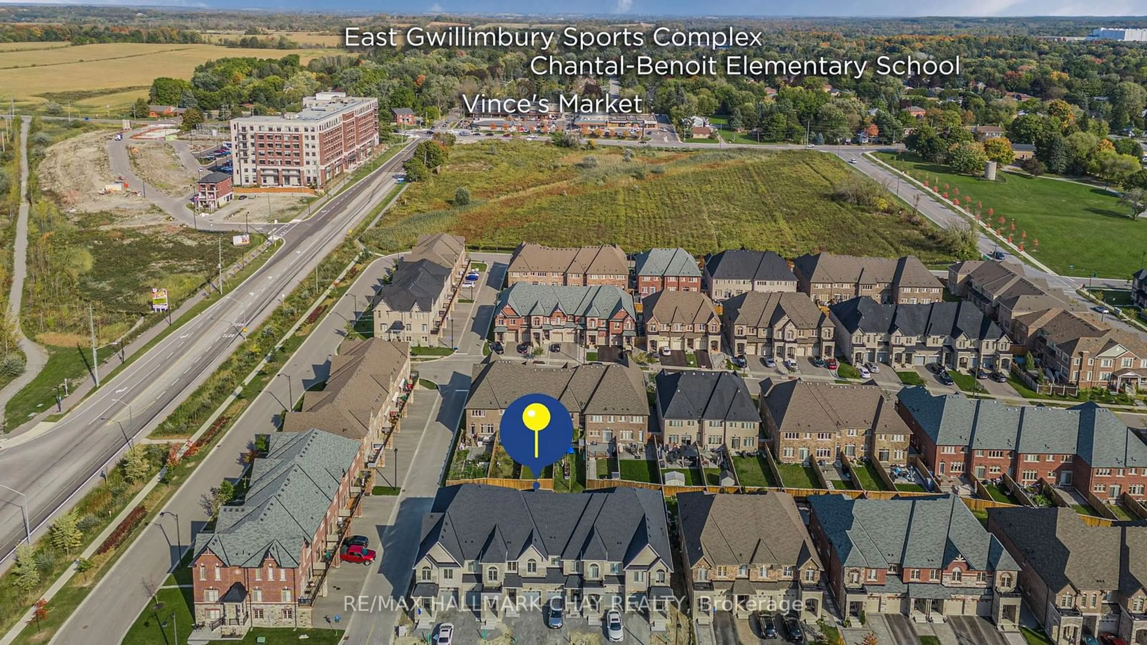 A pic from exterior of the house or condo, the street view for 75 Beechborough Cres, East Gwillimbury Ontario L0G 1V0