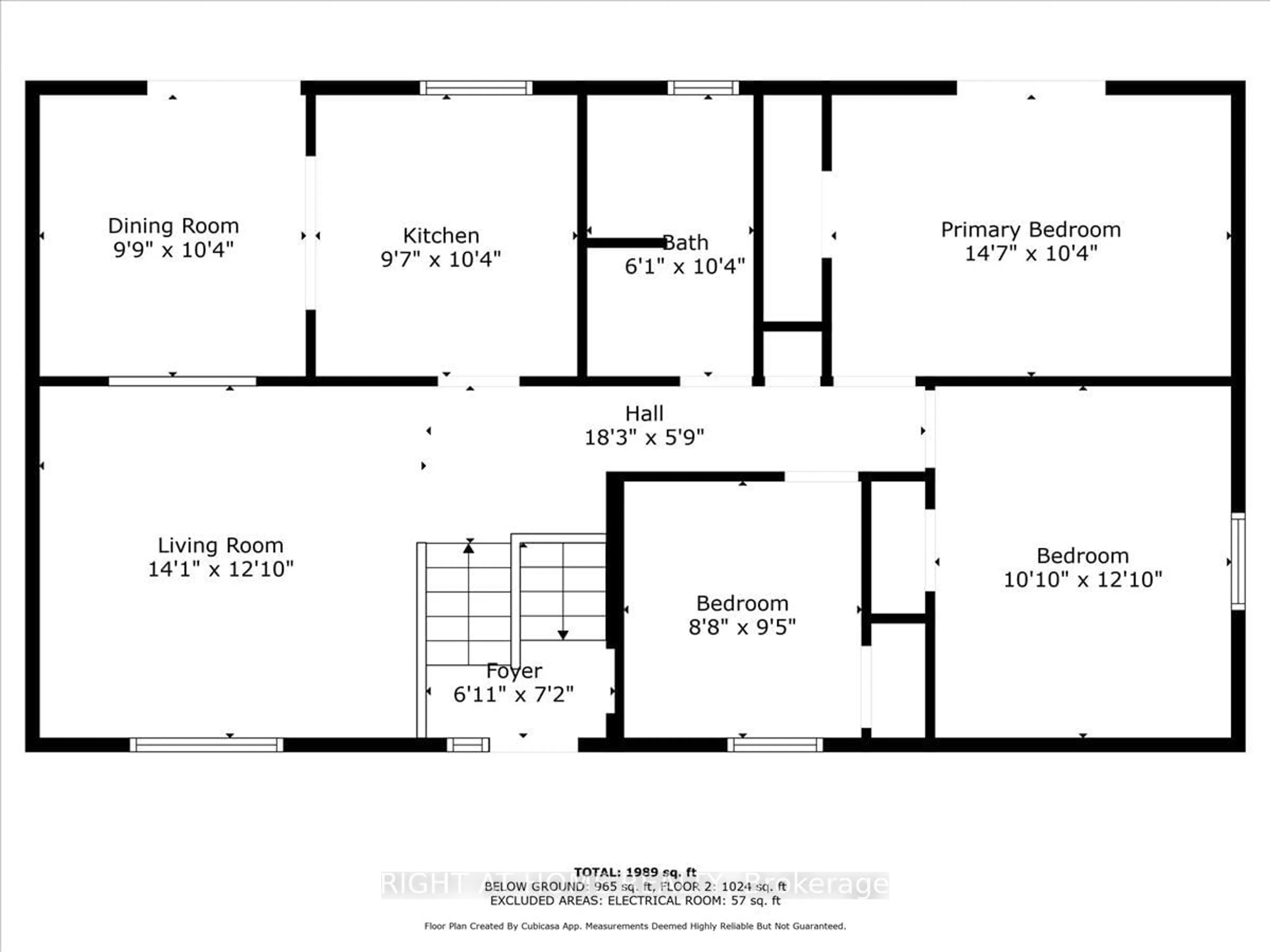 Floor plan for 19 Sandy Lane, Essa Ontario L3W 0J6