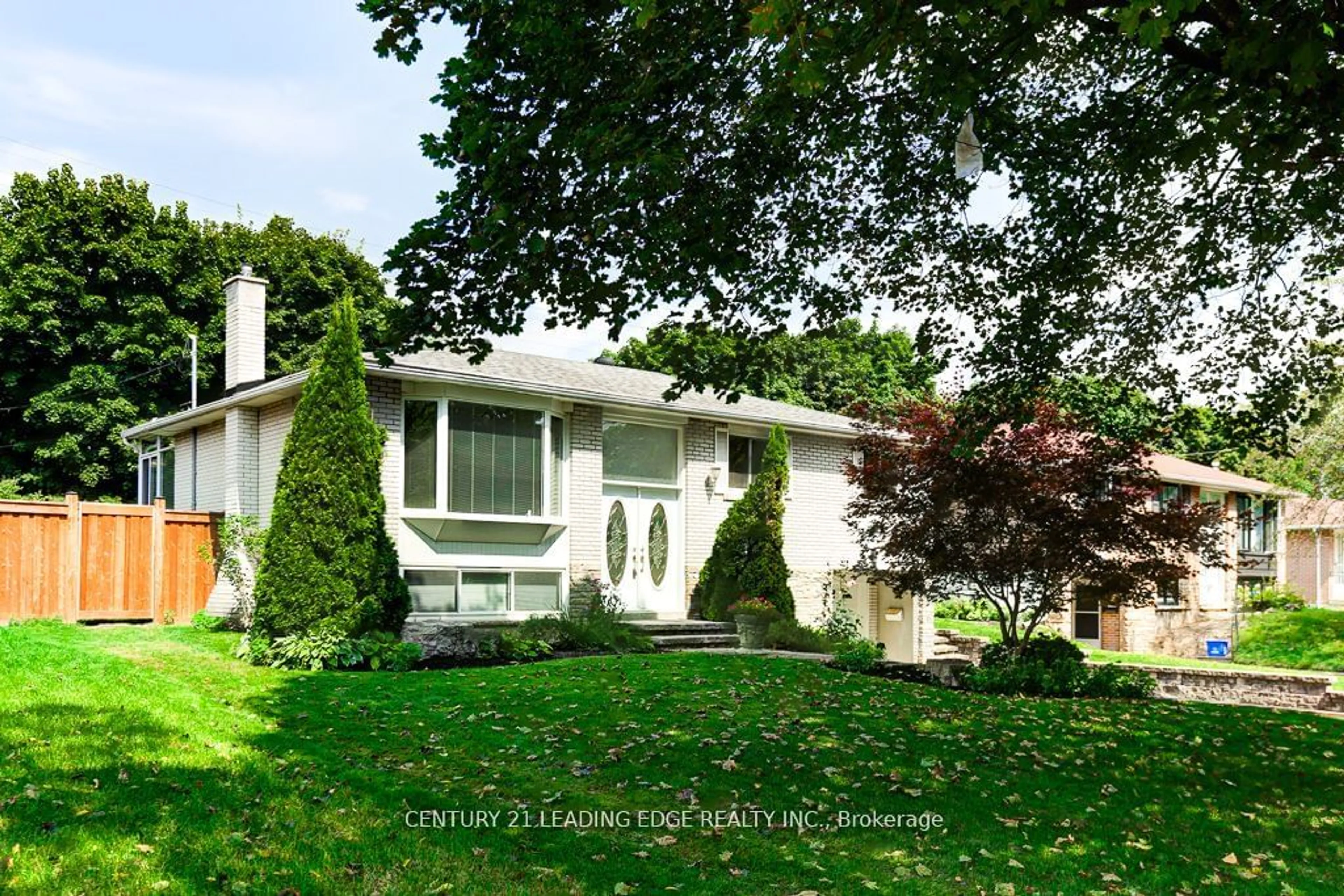 Frontside or backside of a home, the street view for 20 Bakerdale Rd, Markham Ontario L3P 1J4