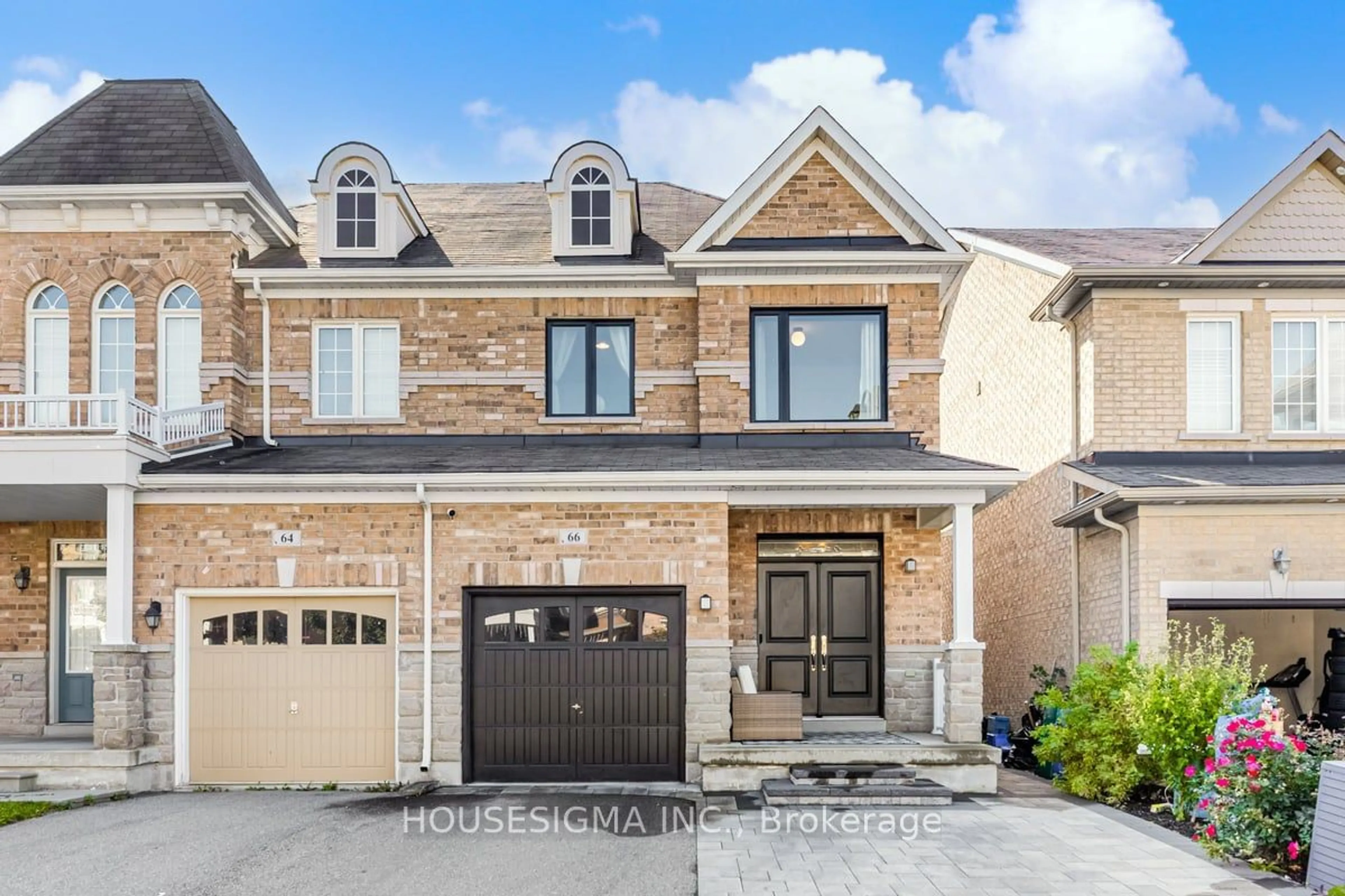 Home with brick exterior material for 66 Turnhouse Cres, Markham Ontario L6B 0S6