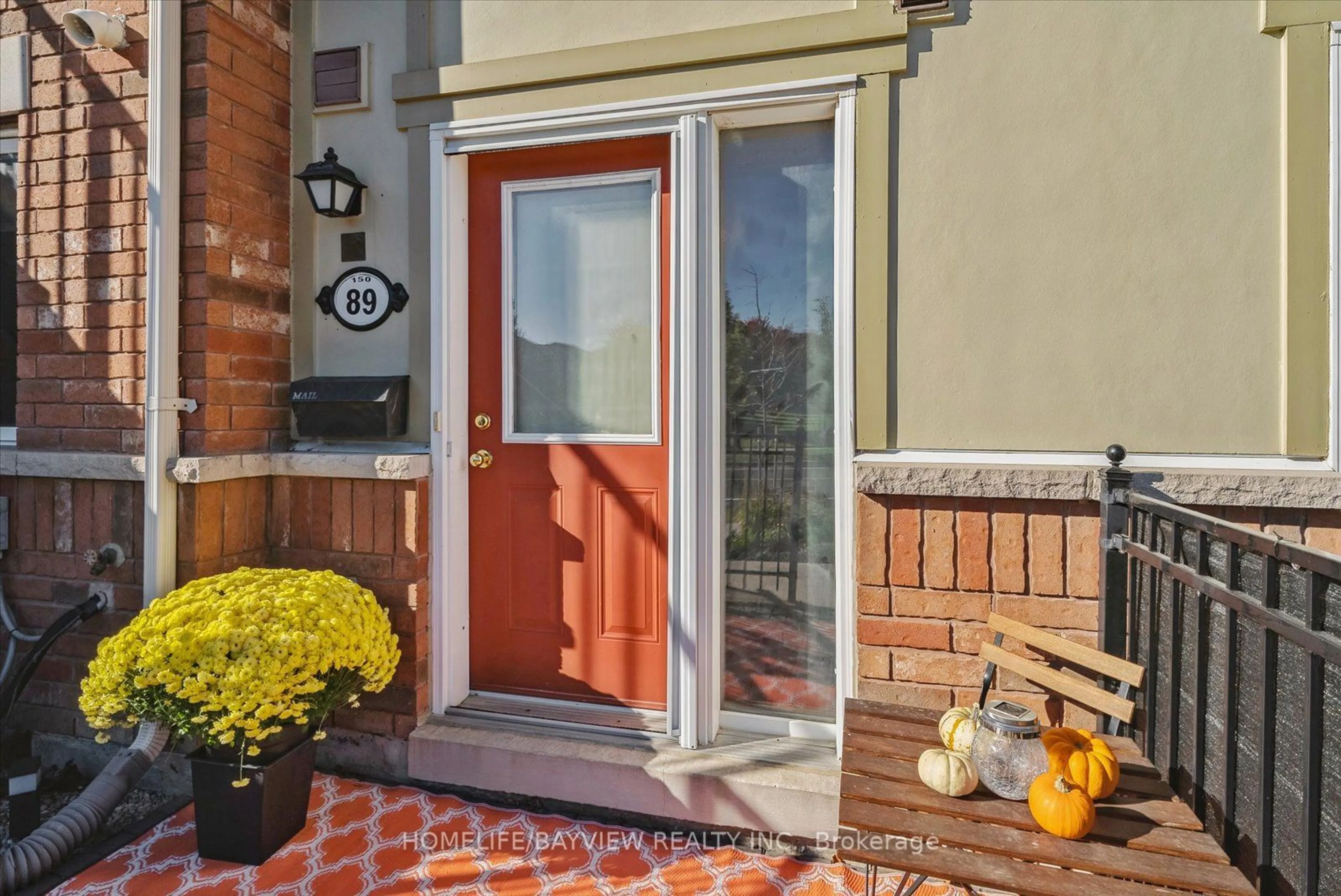 Indoor entryway, ceramic floors for 150 Chancery Rd #89, Markham Ontario L6E 0C1