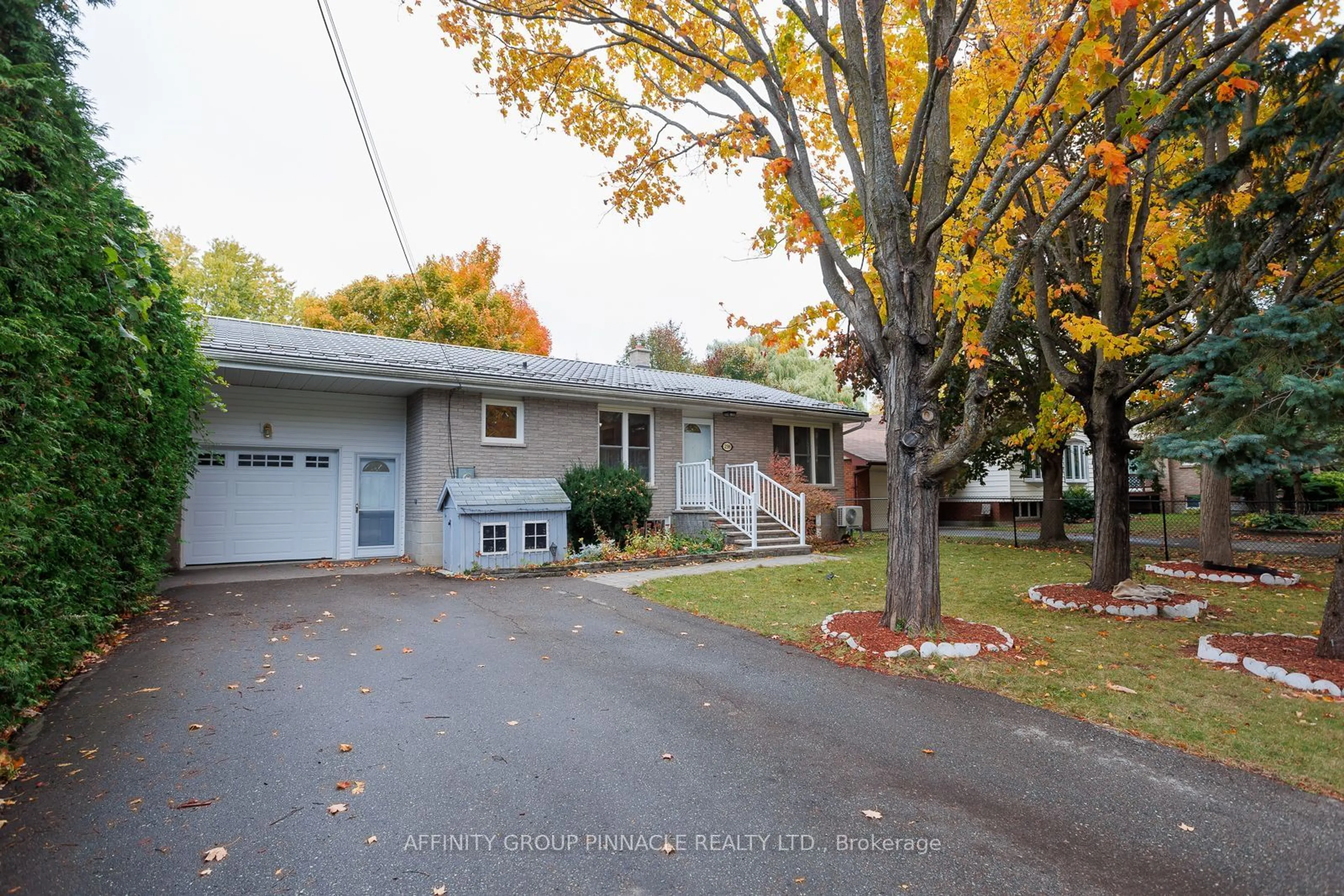 A pic from exterior of the house or condo, the street view for 298 Church St, Brock Ontario L0K 1A0