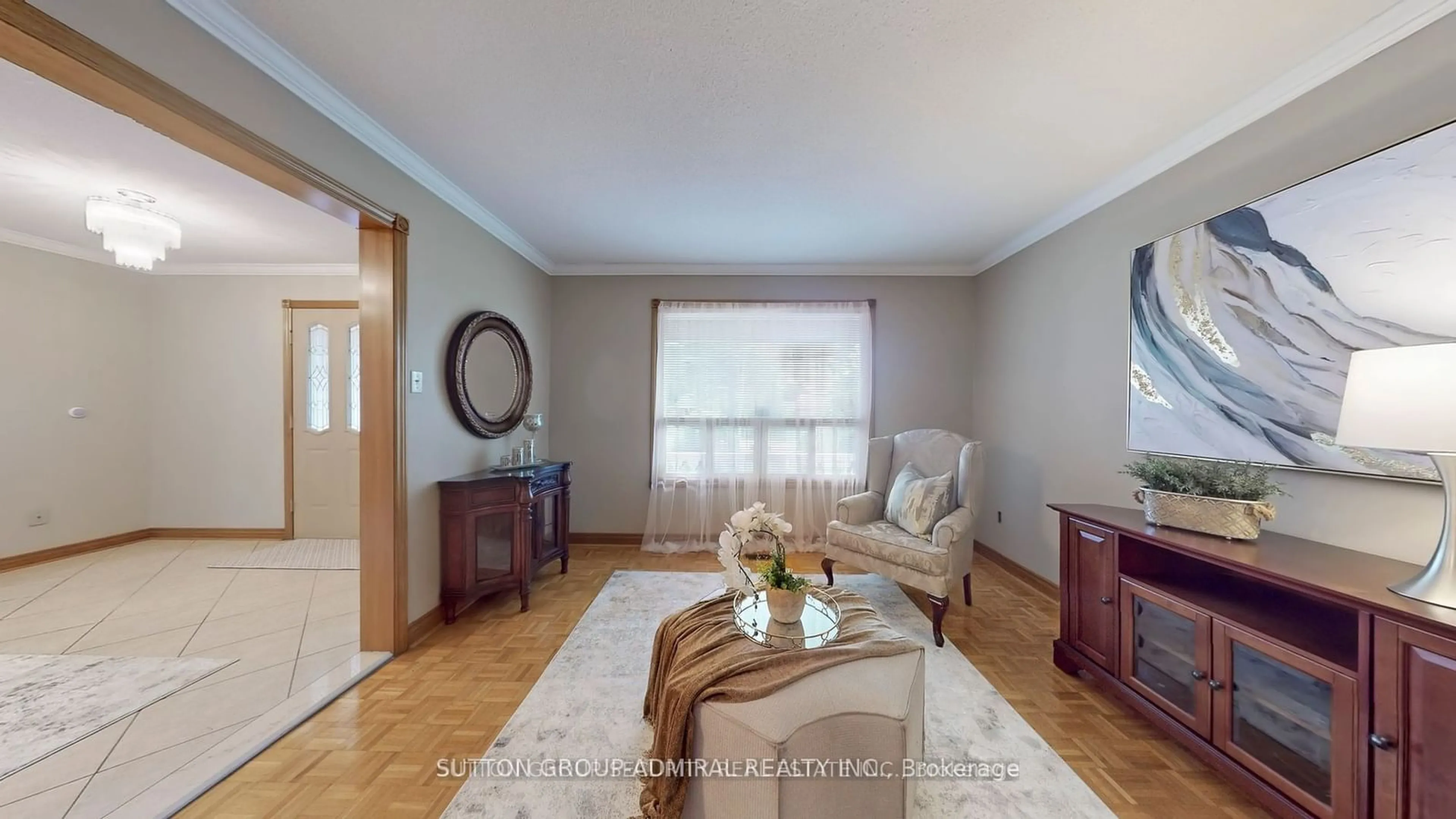 Living room, wood floors for 36 Hurricane St, Vaughan Ontario L4L 1V4