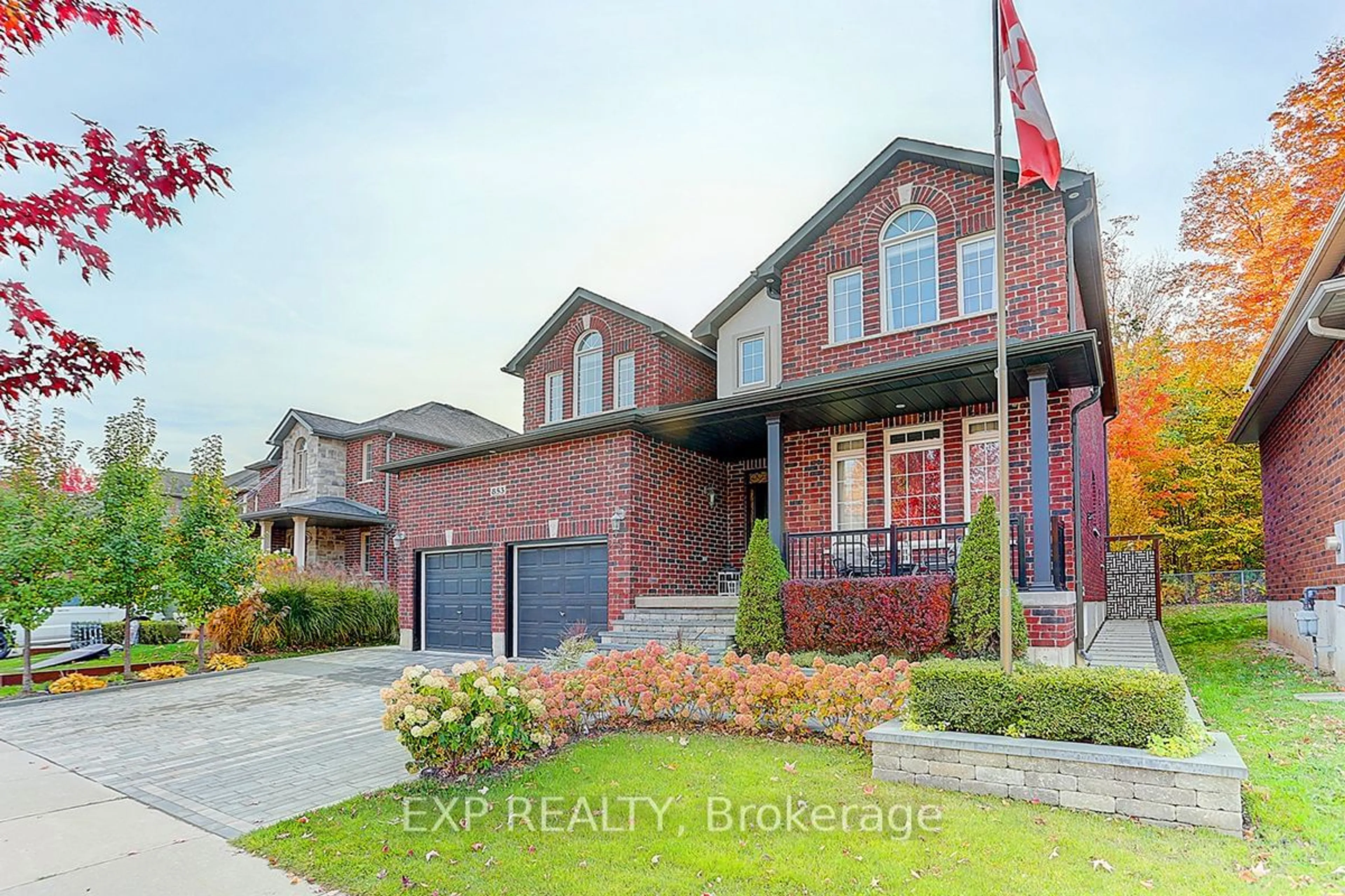 Frontside or backside of a home, the street view for 853 Booth Ave, Innisfil Ontario L9S 0A7