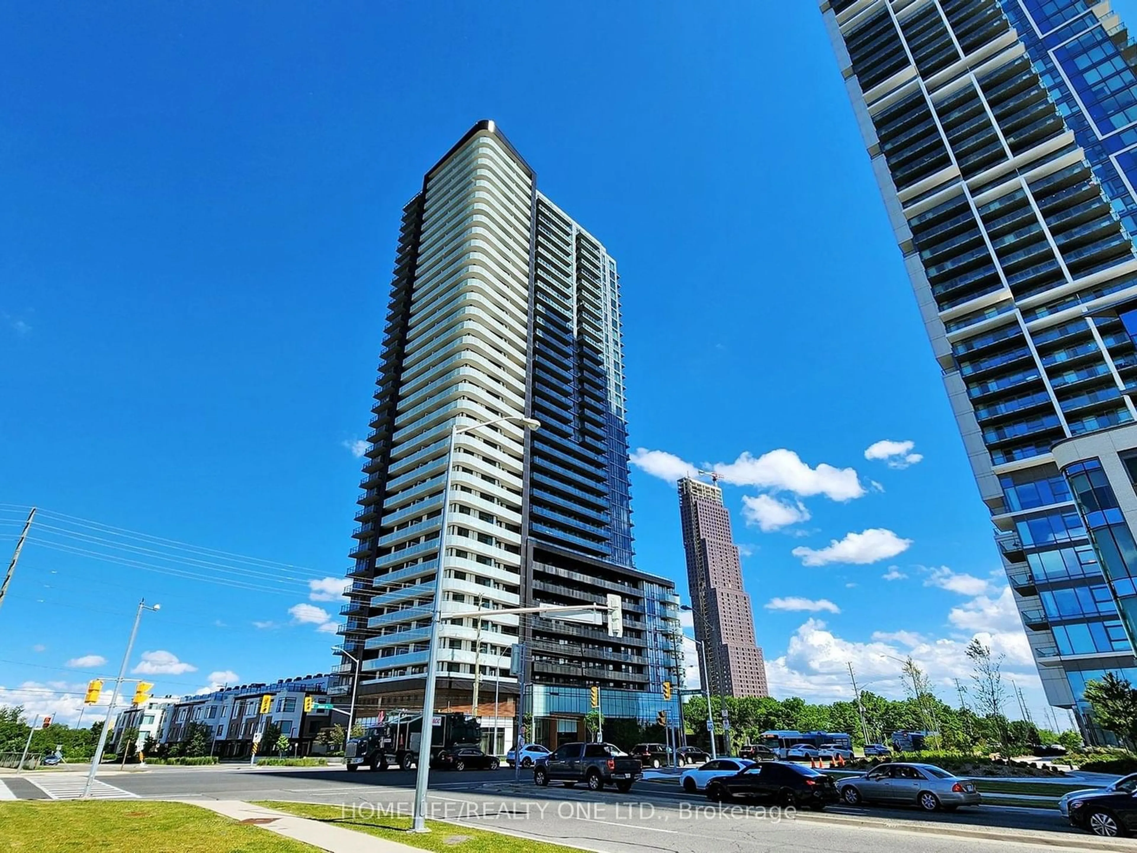 A pic from exterior of the house or condo, the view of city buildings for 7895 Jane St #3508, Vaughan Ontario L4K 0K2