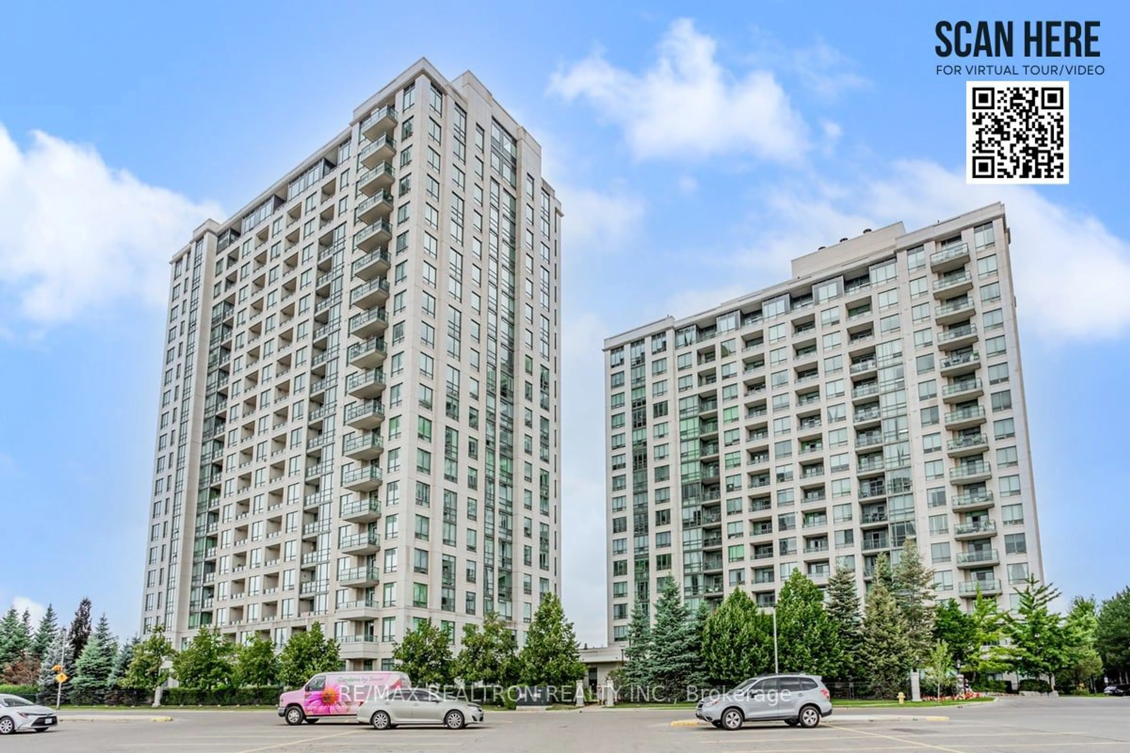 A pic from exterior of the house or condo, the street view for 88 Promenade Circ #1111, Vaughan Ontario L4J 9A4