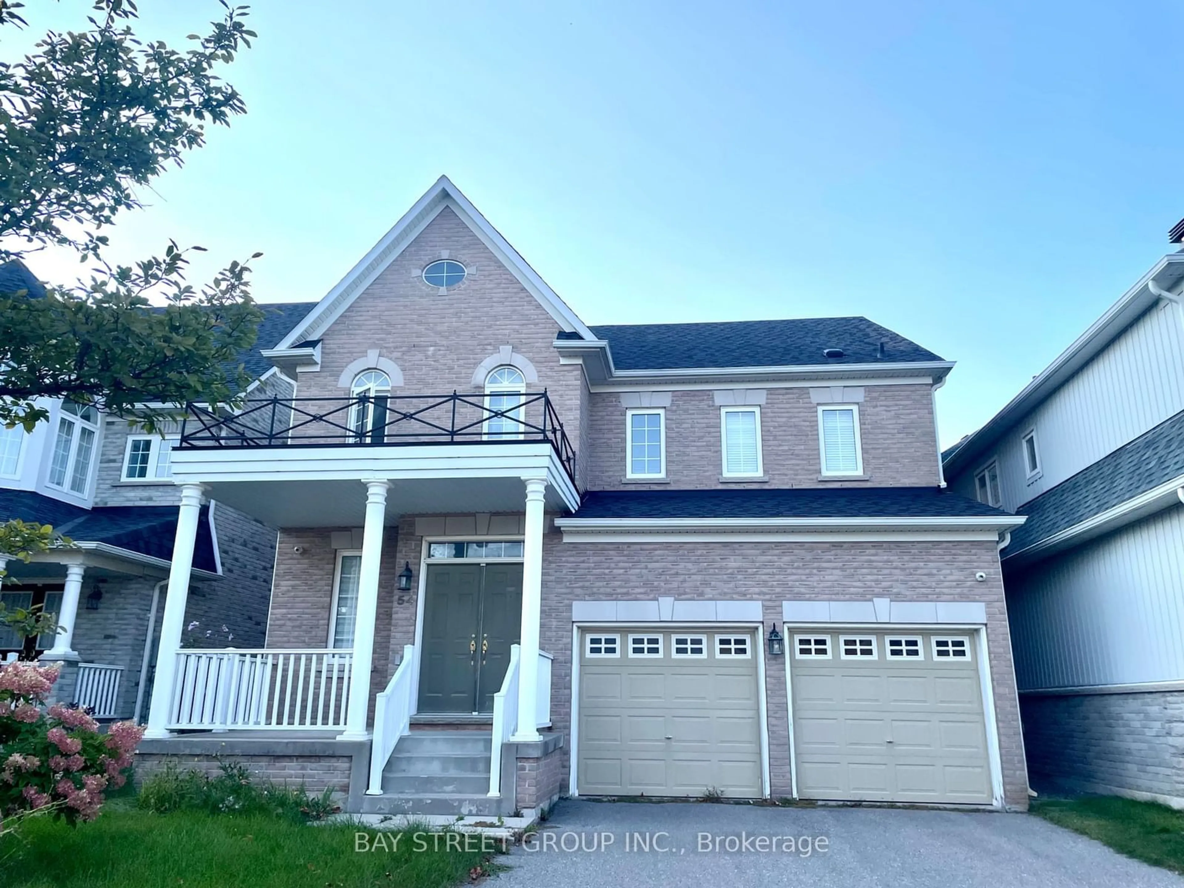 Frontside or backside of a home, the street view for 54 Castleglen Blvd, Markham Ontario L6C 0A9