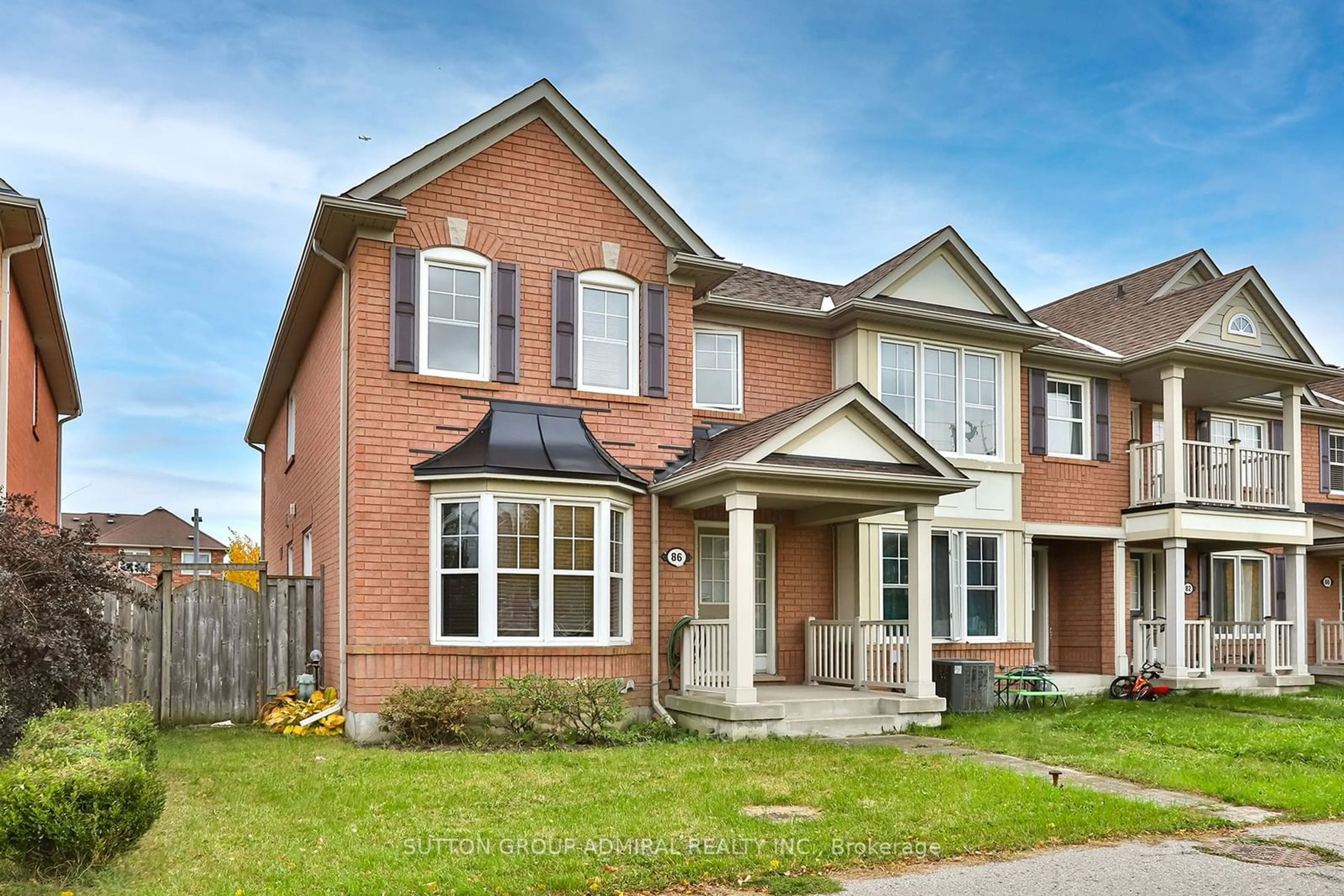 Home with brick exterior material for 86 Gas Lamp Lane, Markham Ontario L6B 0H7