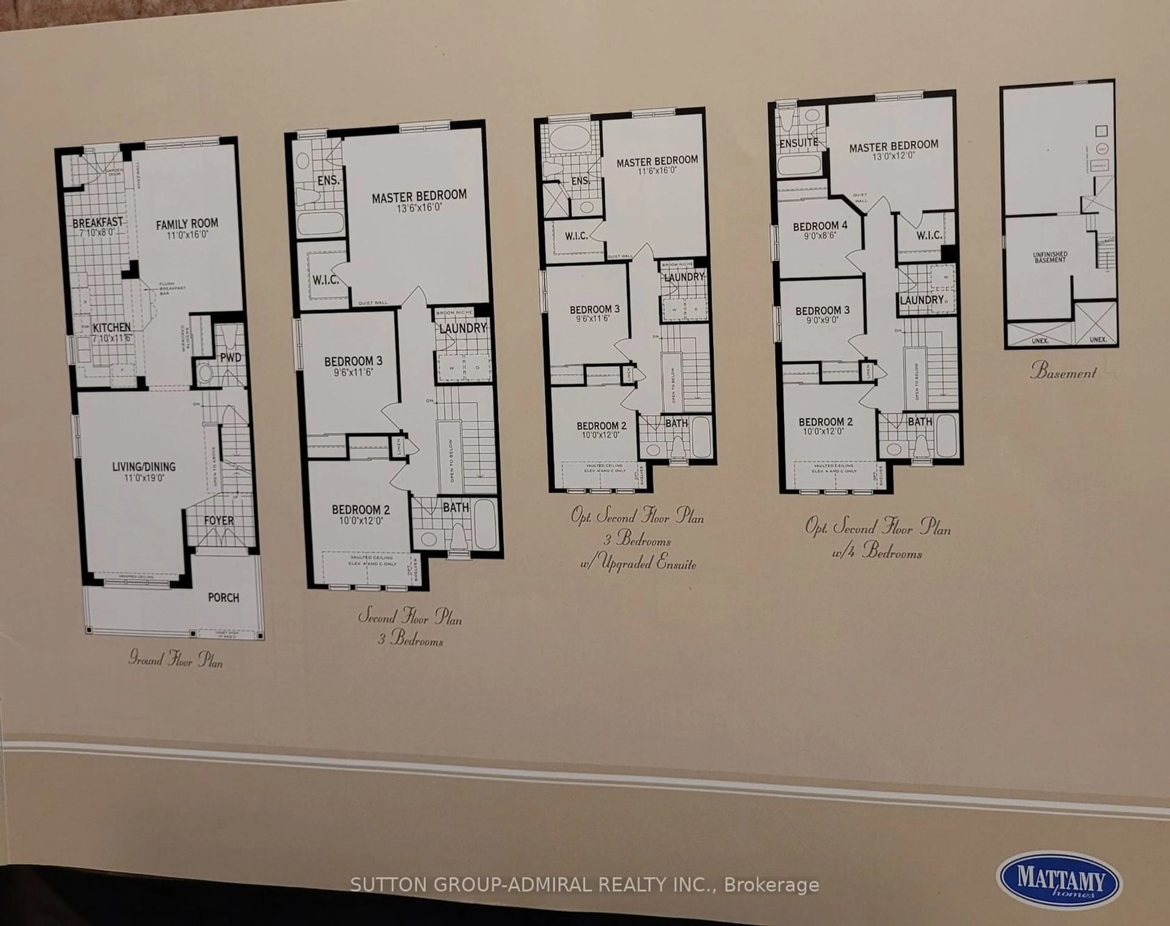 Floor plan for 86 Gas Lamp Lane, Markham Ontario L6B 0H7