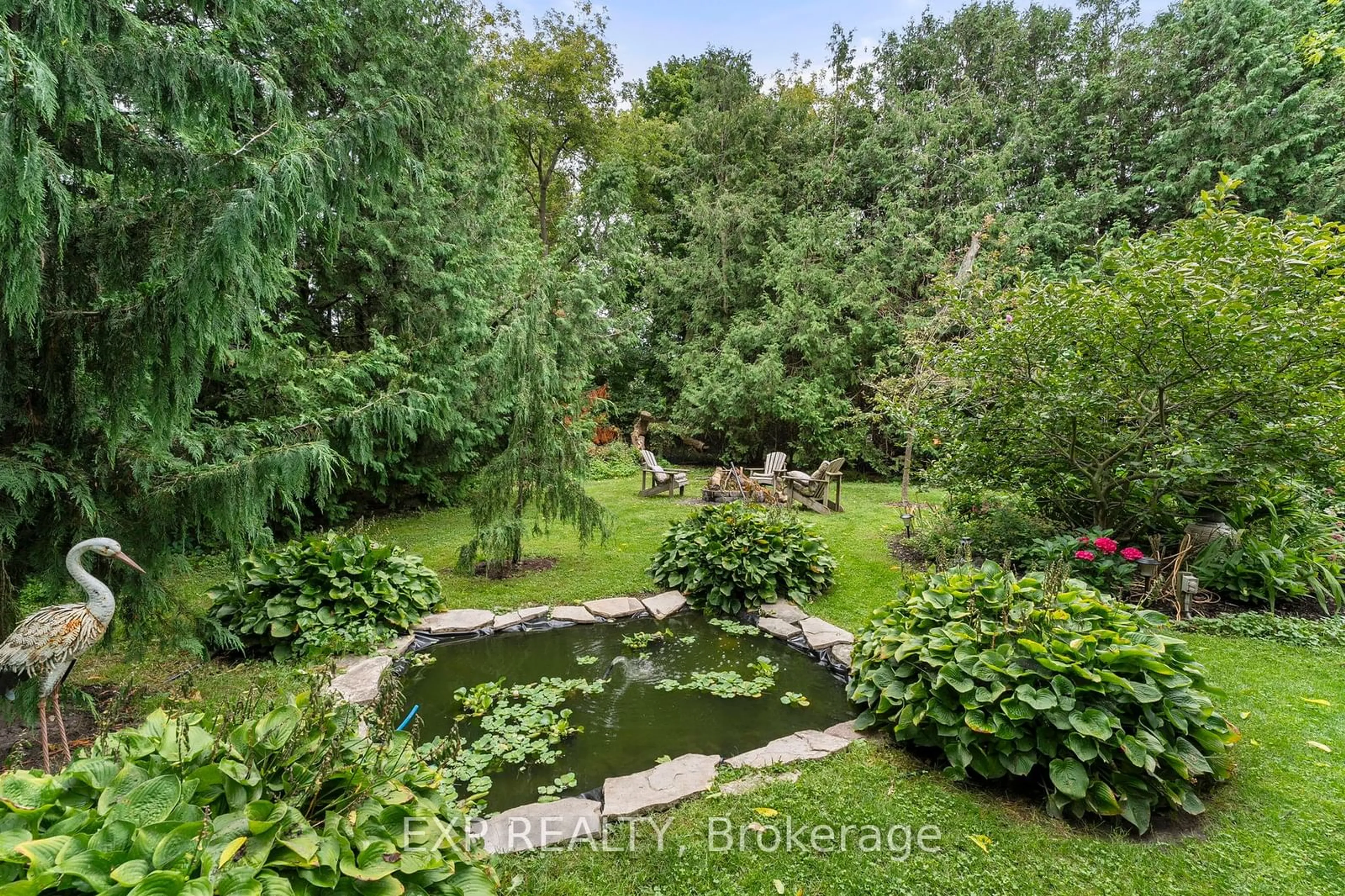 Patio, the fenced backyard for 82 Ninth St, Brock Ontario L0K 1A0