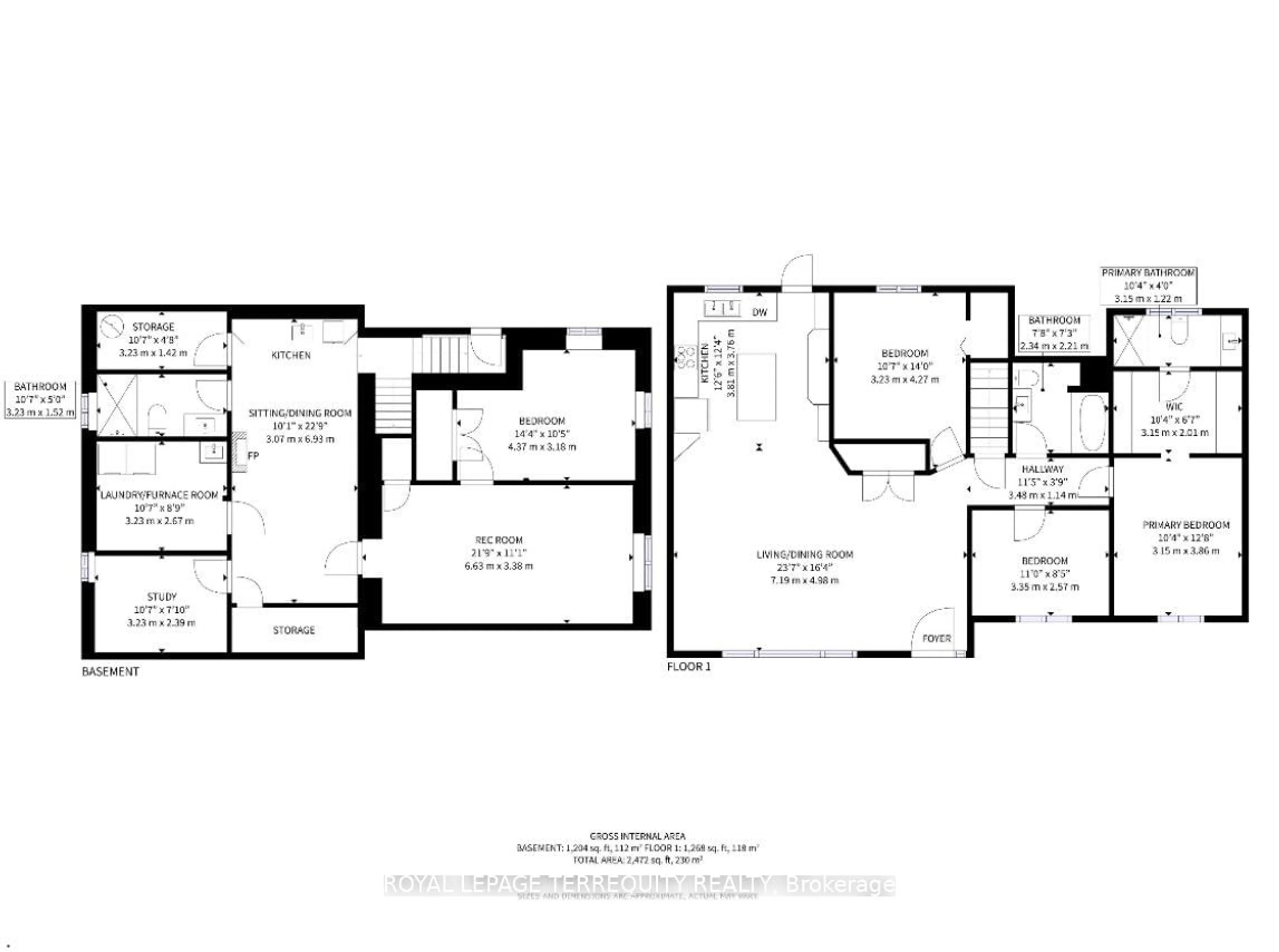 Floor plan for 36 Elmvale Blvd, Whitchurch-Stouffville Ontario L4A 2Y3