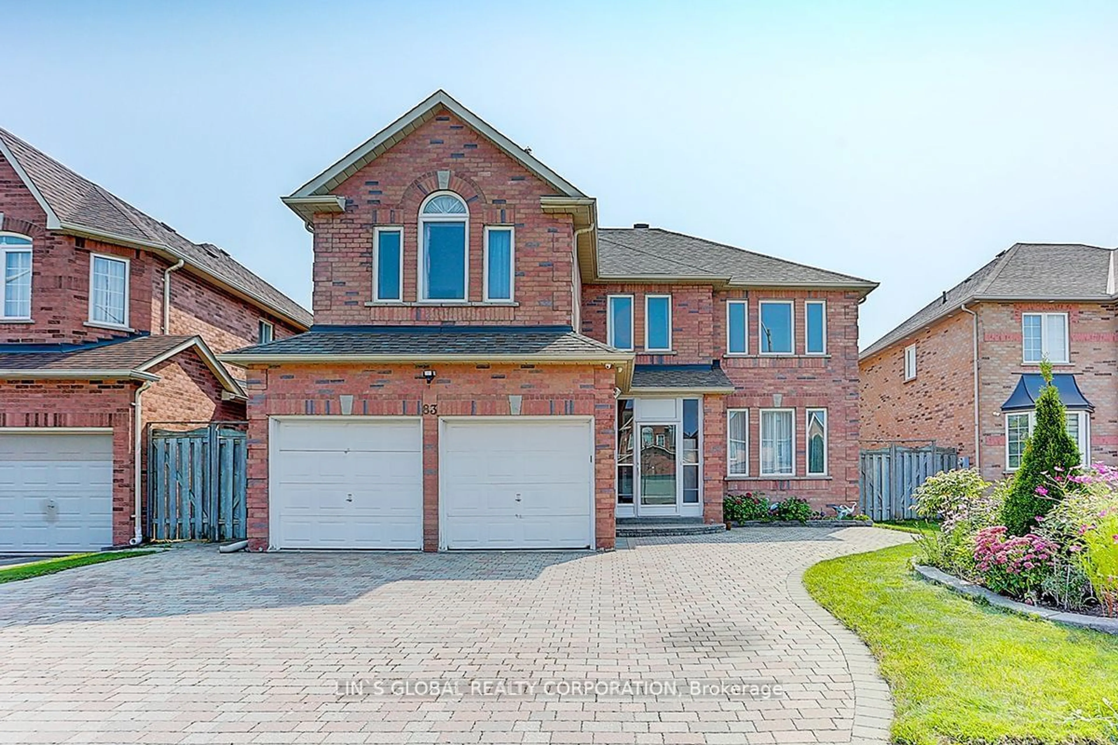 Home with brick exterior material for 83 Gillingham Ave, Markham Ontario L3S 3R6