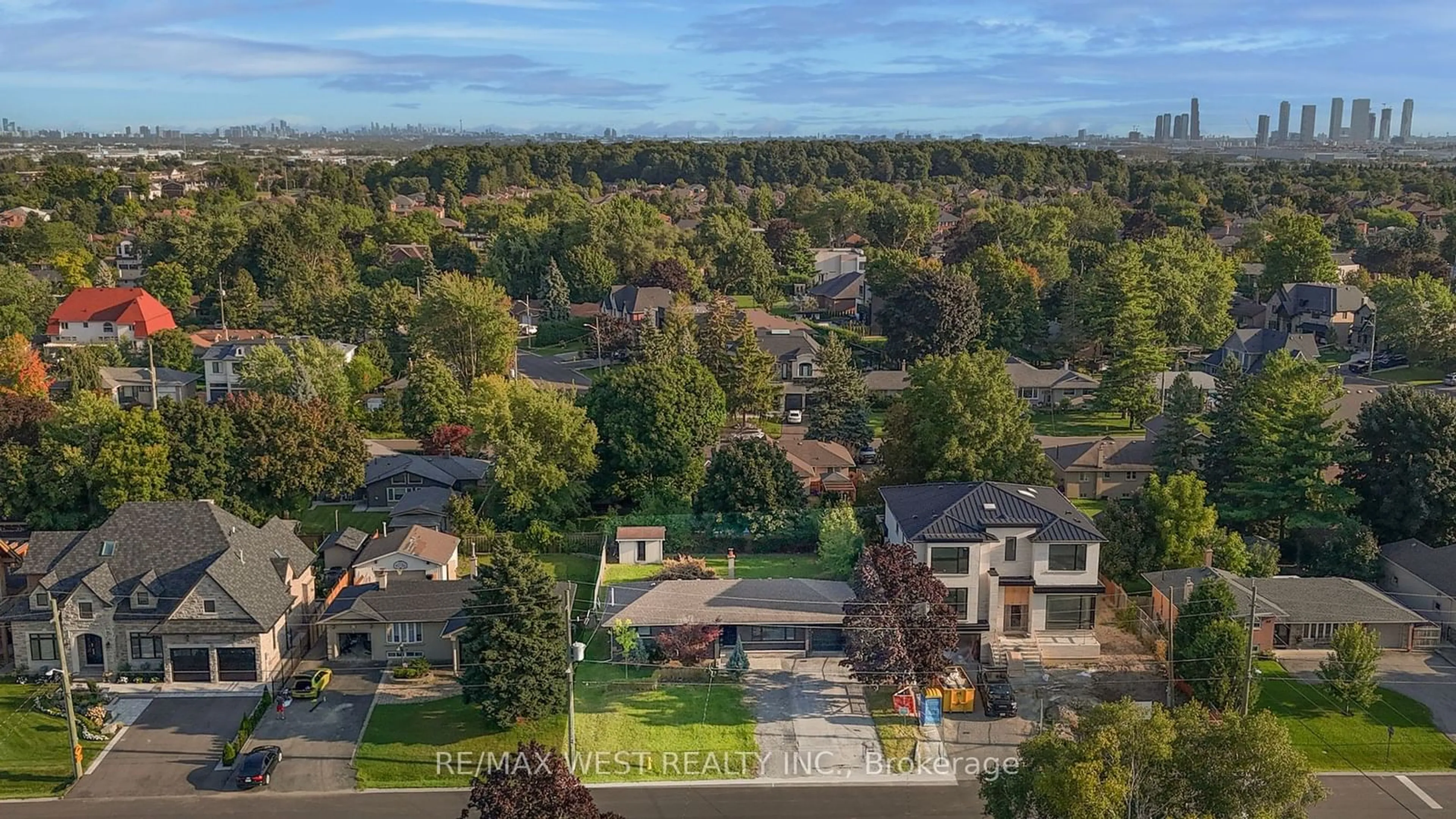 A pic from exterior of the house or condo, the fenced backyard for 33 Goodman Cres, Vaughan Ontario L6A 1E8