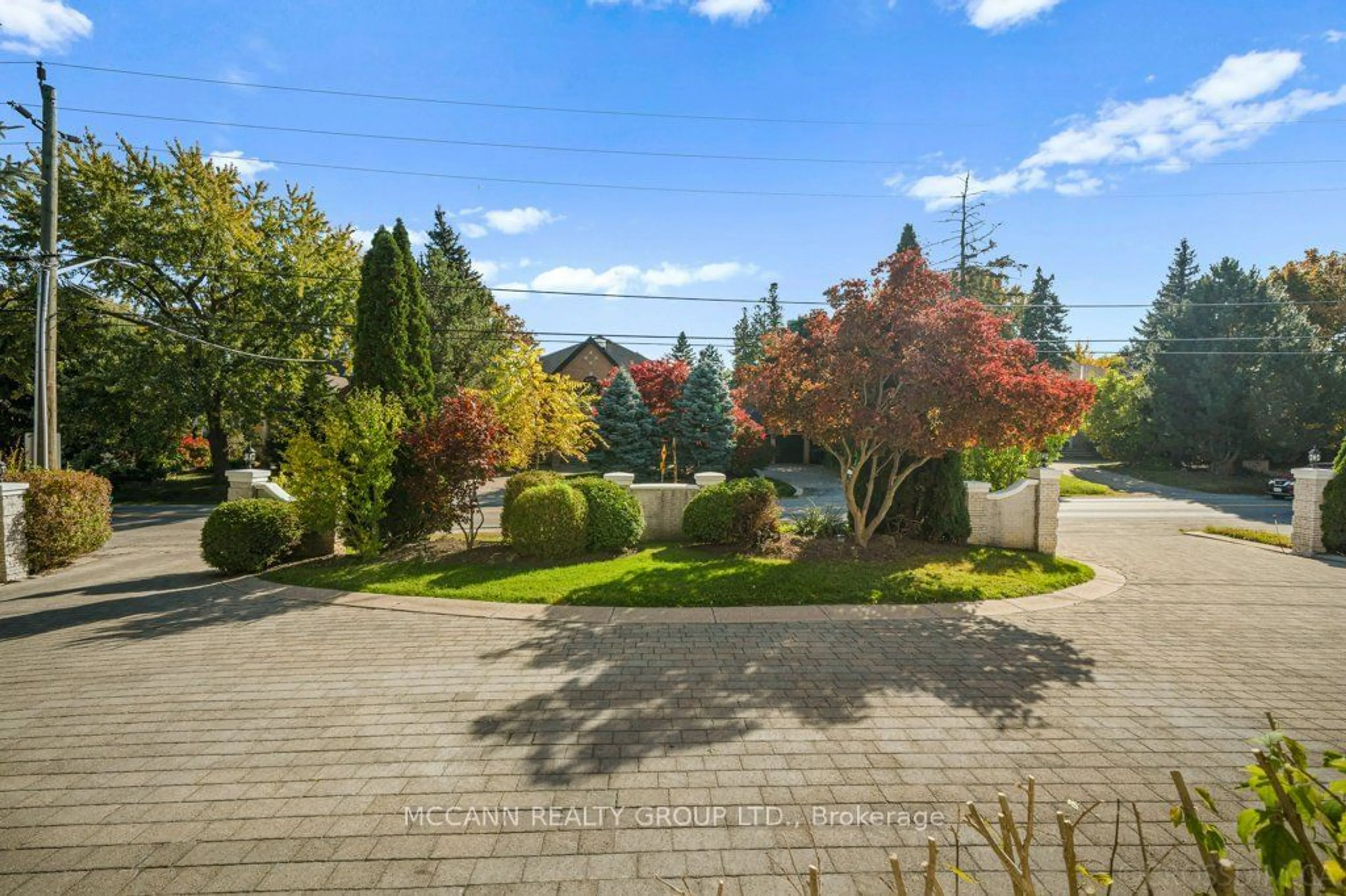 Patio, the fenced backyard for 64 Arnold Ave, Vaughan Ontario L4J 1B3