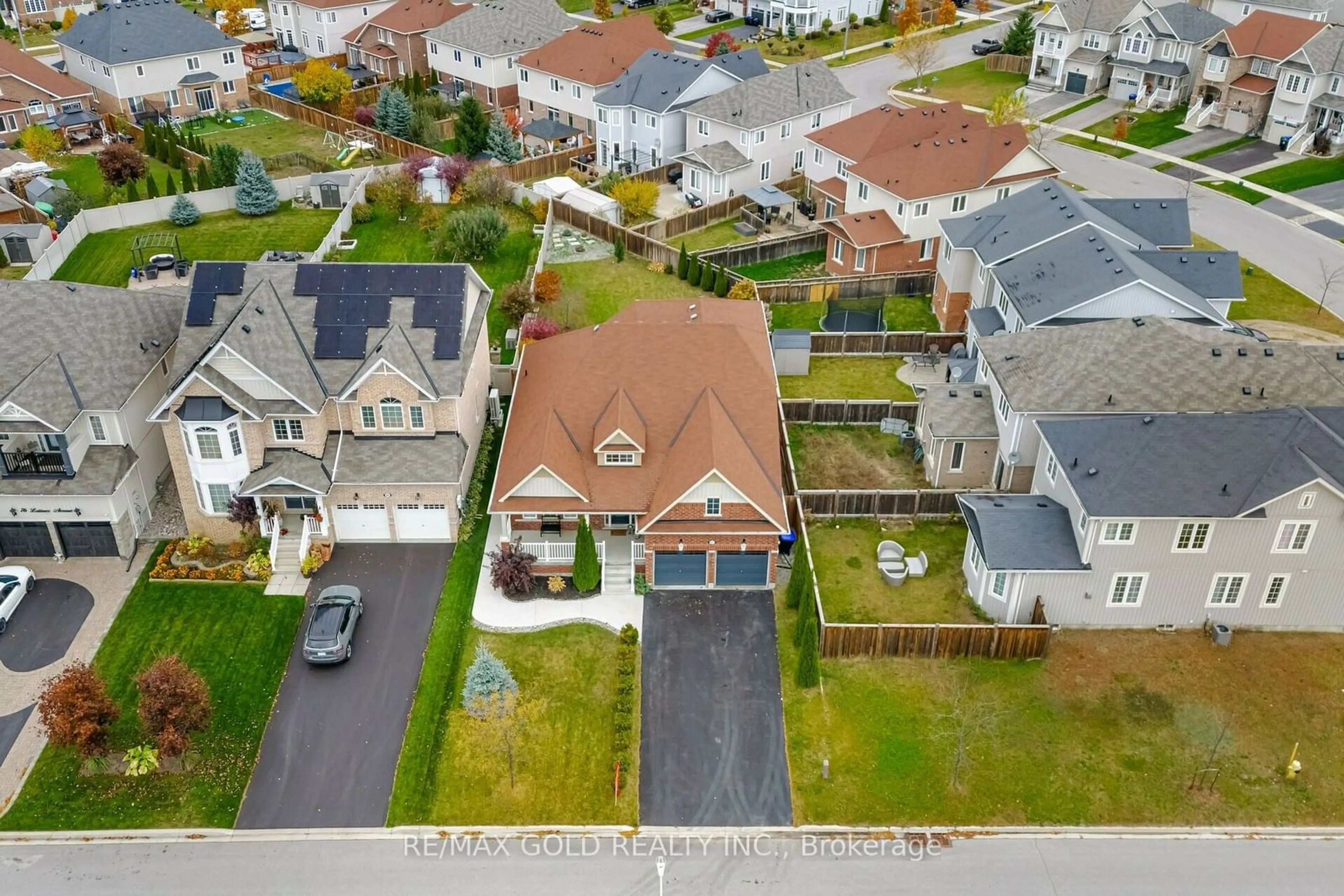 Frontside or backside of a home, the street view for 82 Latimer Ave, Essa Ontario L0M 1B5