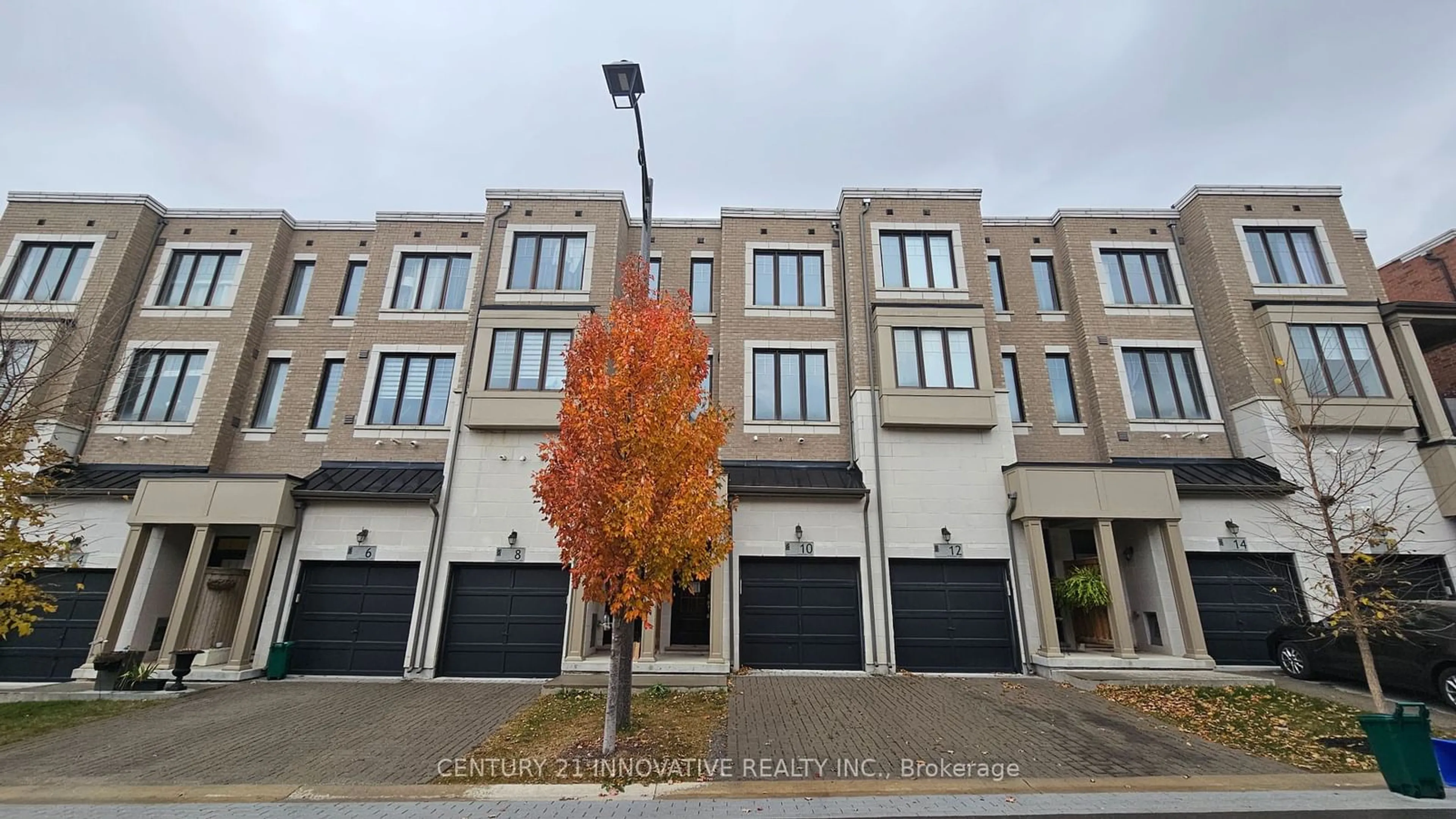 A pic from exterior of the house or condo, the front or back of building for 10 Hyderabad Lane, Markham Ontario L4E 0T8