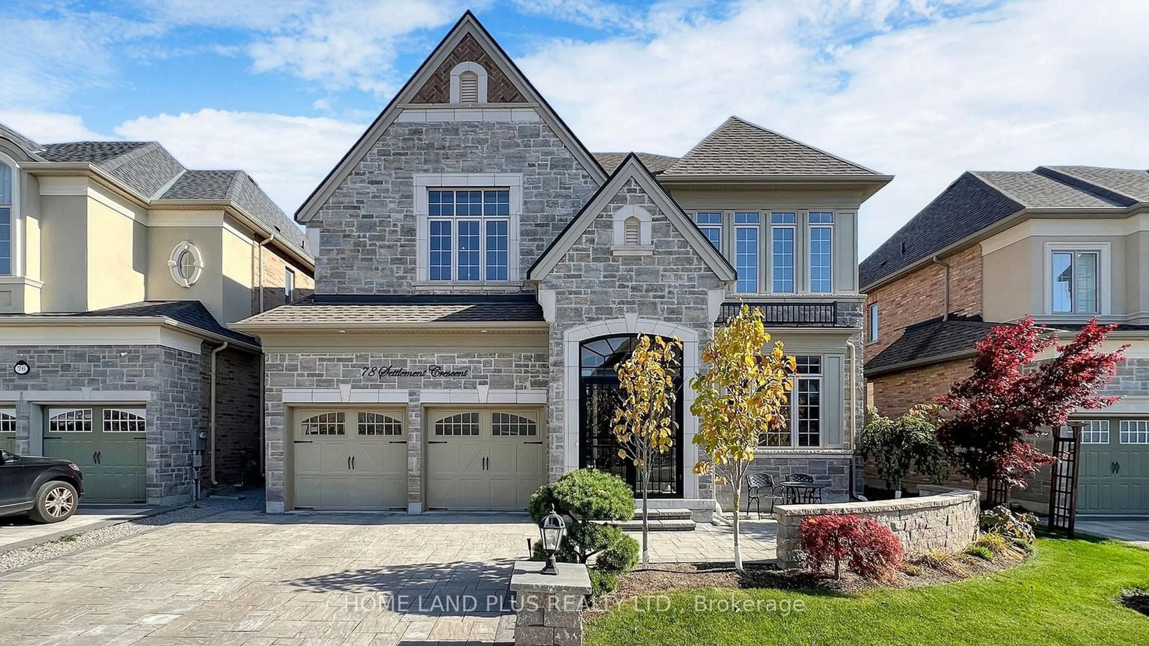 Home with brick exterior material for 78 Settlement Cres, Richmond Hill Ontario L4E 3M2