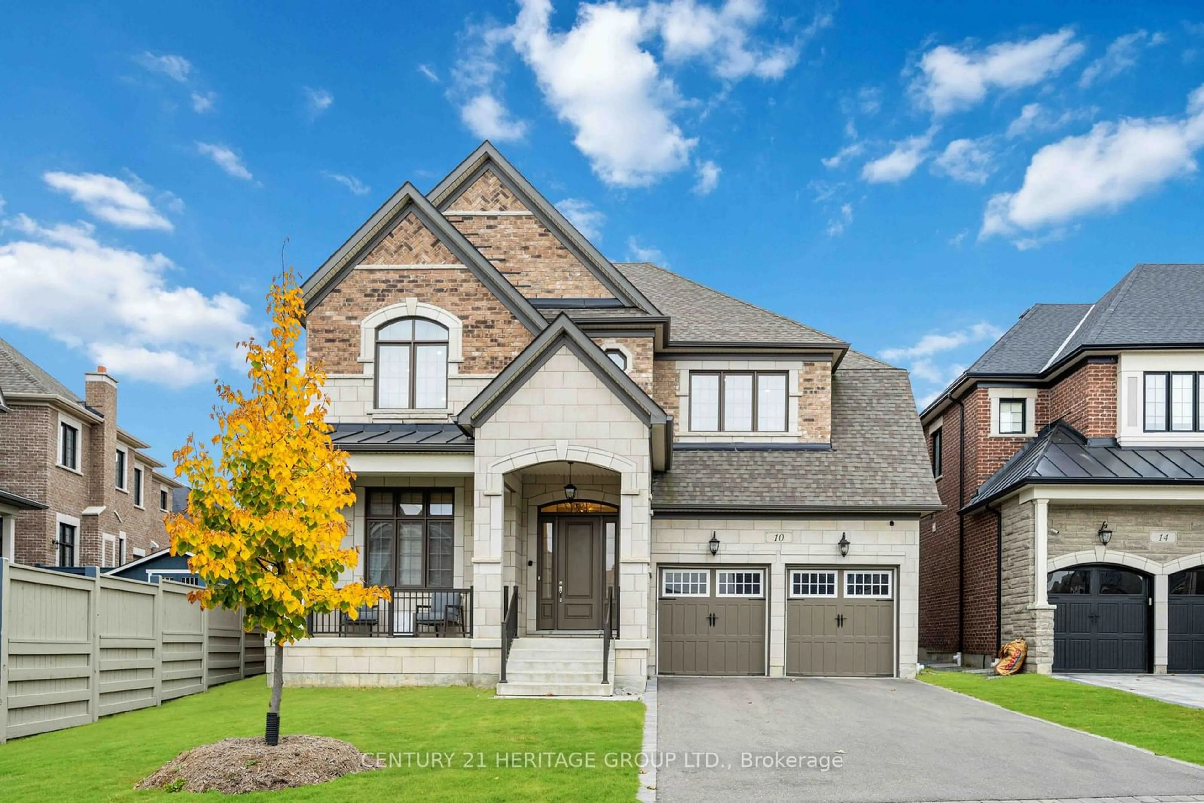 Home with brick exterior material for 10 Chorus Cres, Vaughan Ontario L4H 4W3