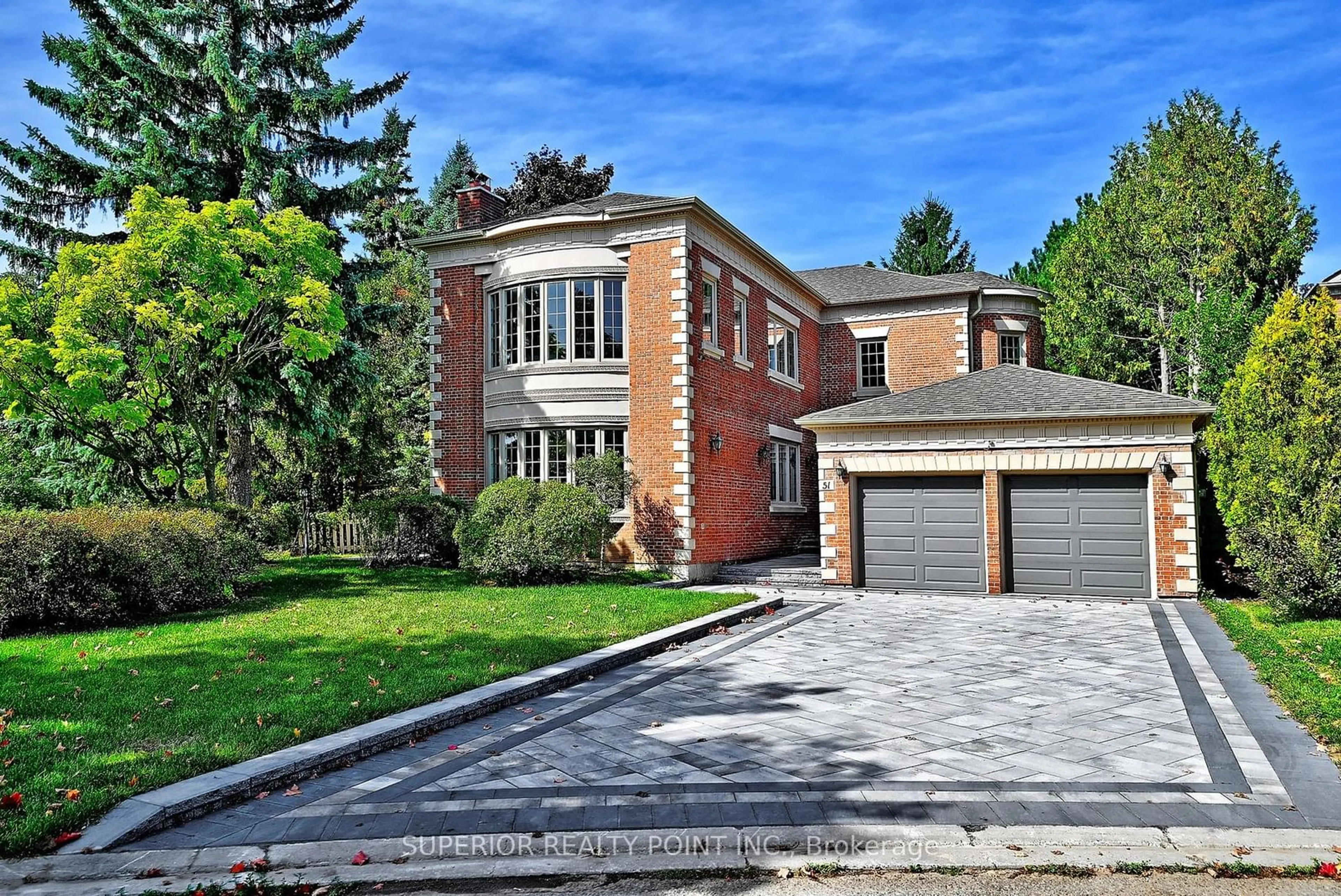 Home with brick exterior material for 51 Highgrove Cres, Richmond Hill Ontario L4C 7W9