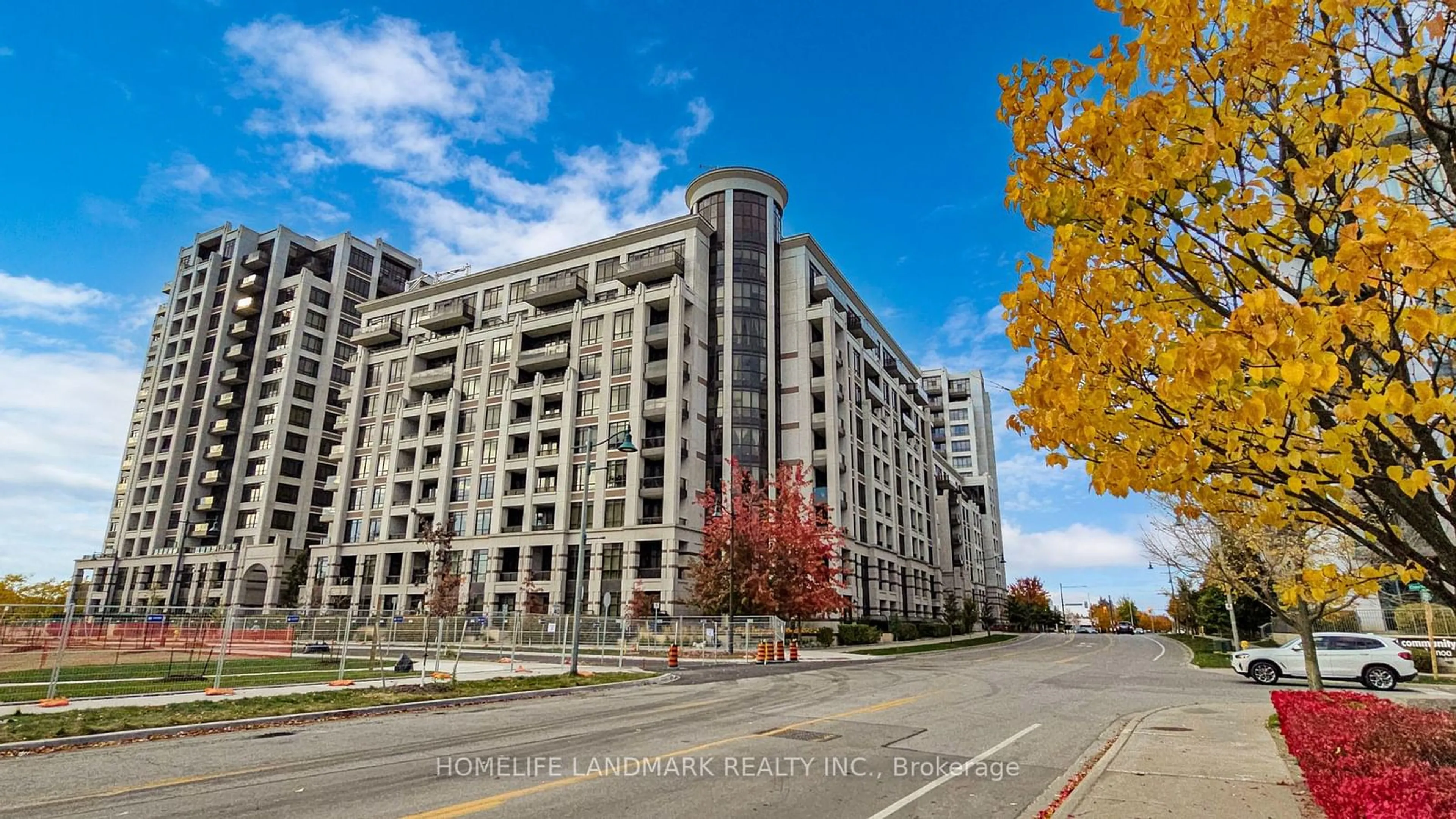 A pic from exterior of the house or condo, the street view for 33 Clegg Rd #907, Markham Ontario L6G 0G6