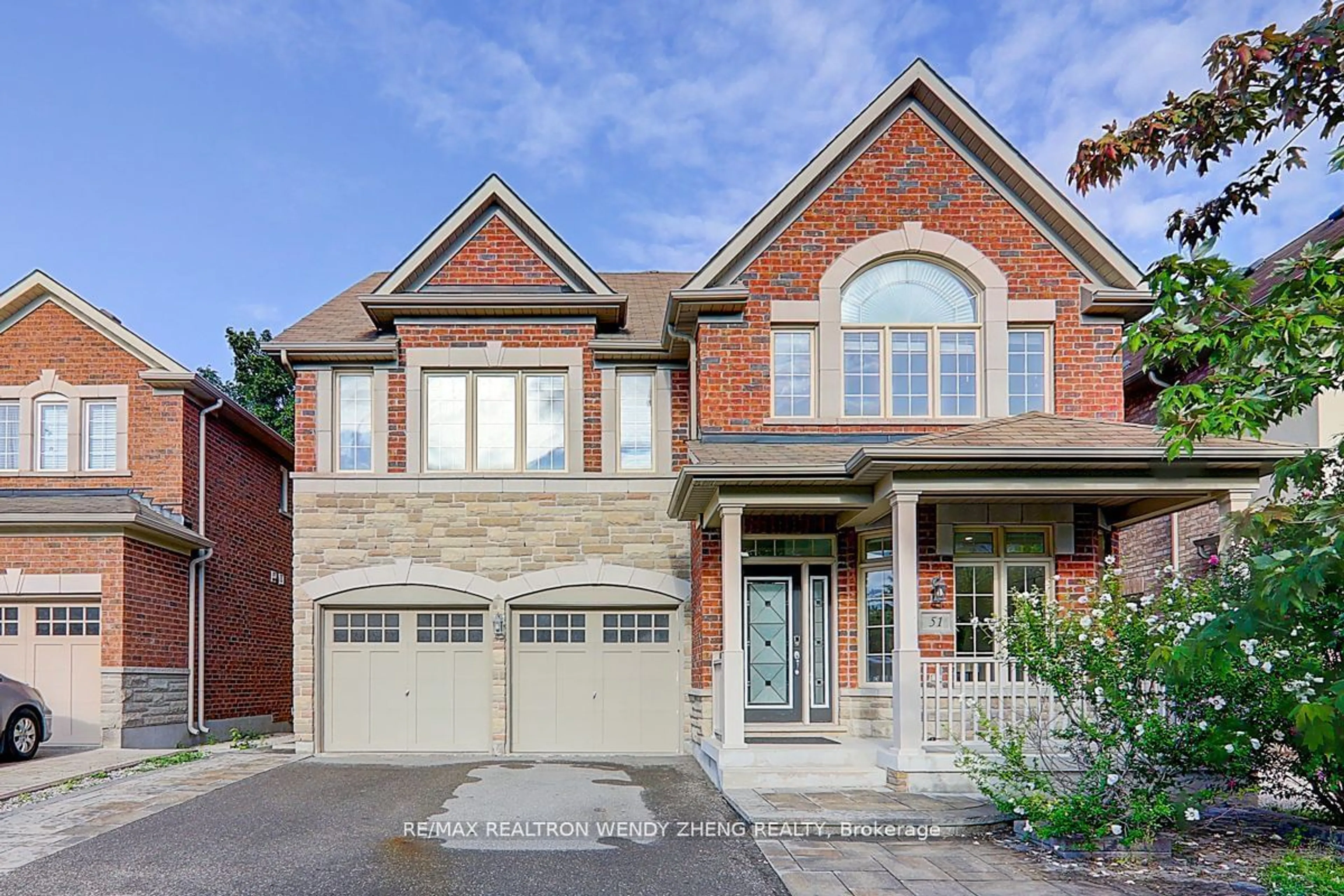 Home with brick exterior material for 51 Wallenberg Dr, Vaughan Ontario L6A 4S5